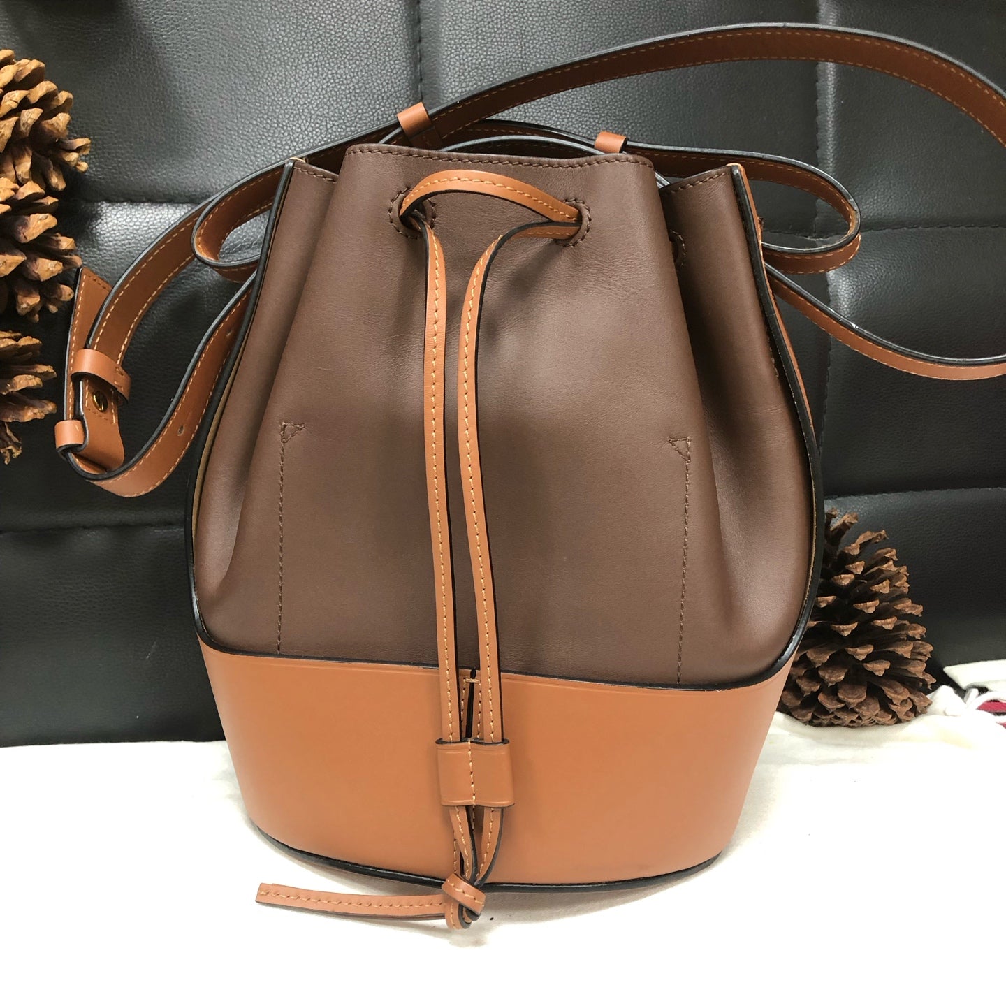 Loewe - Balloon - Leather - Brown - (medium)