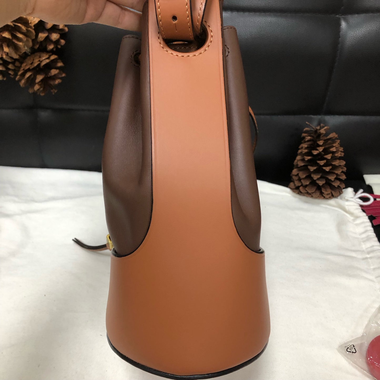 Loewe - Balloon - Leather - Brown - (medium)