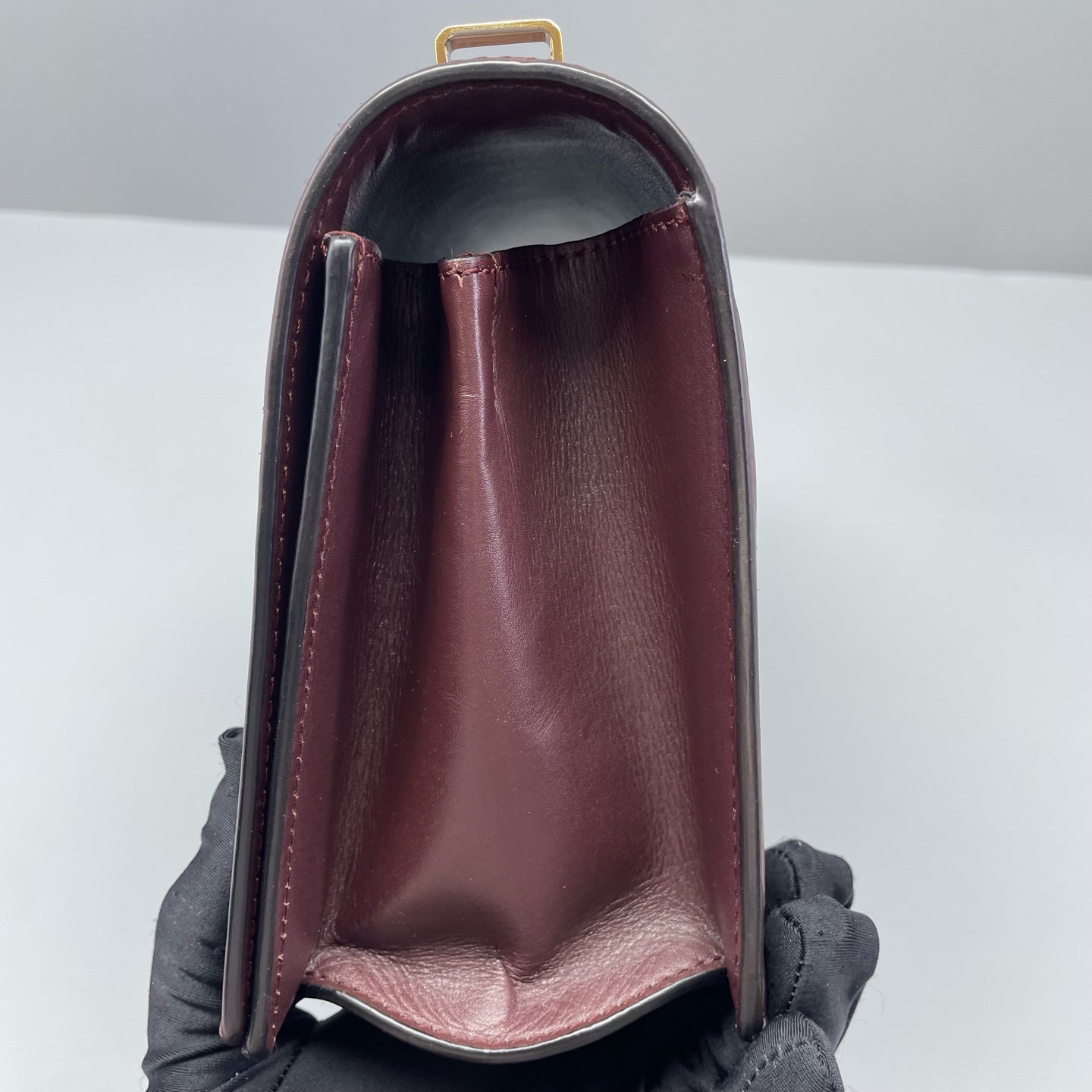 Loewe - Barcelona - Calfskin leather - Burgundy - (medium)