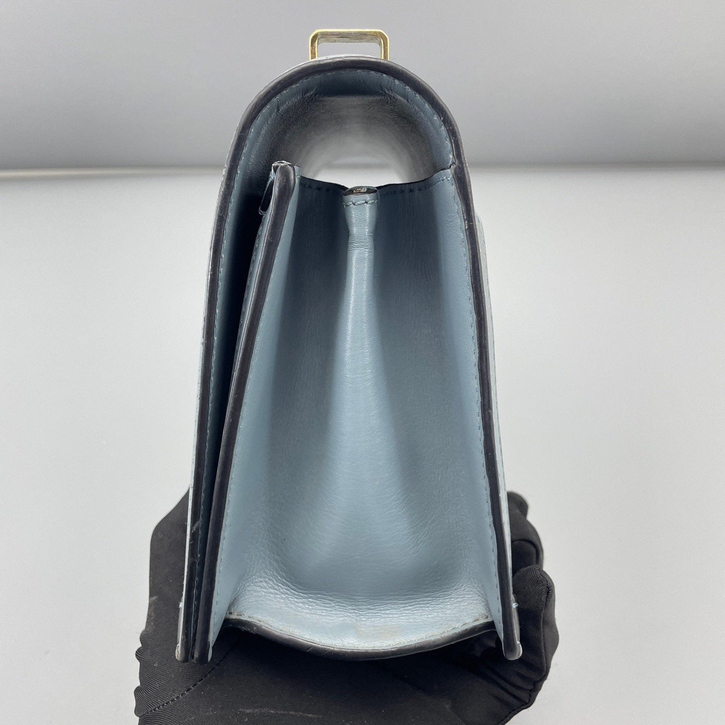 Loewe - Barcelona - Smooth calfskin leather - Haze Blue - (Medium)