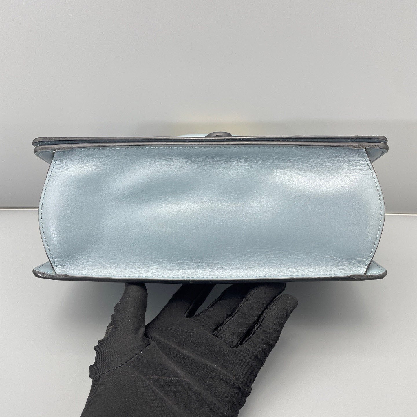 Loewe - Barcelona - Smooth calfskin leather - Haze Blue - (Medium)