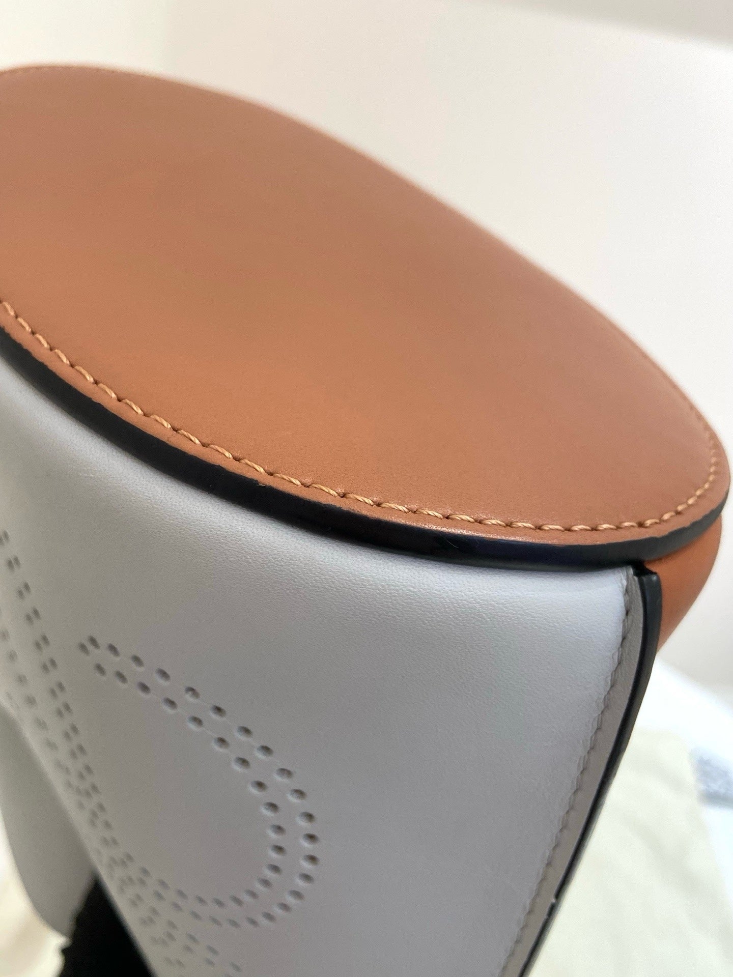 Loewe - Basket Bag - Leather - Grey - (Other)