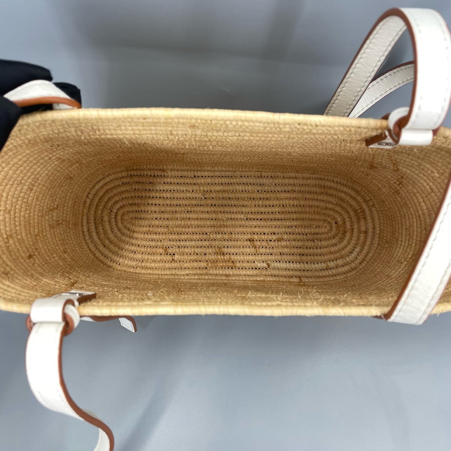 Loewe - Basket Bag - Wicker with Leather accents - Beige - (medium)