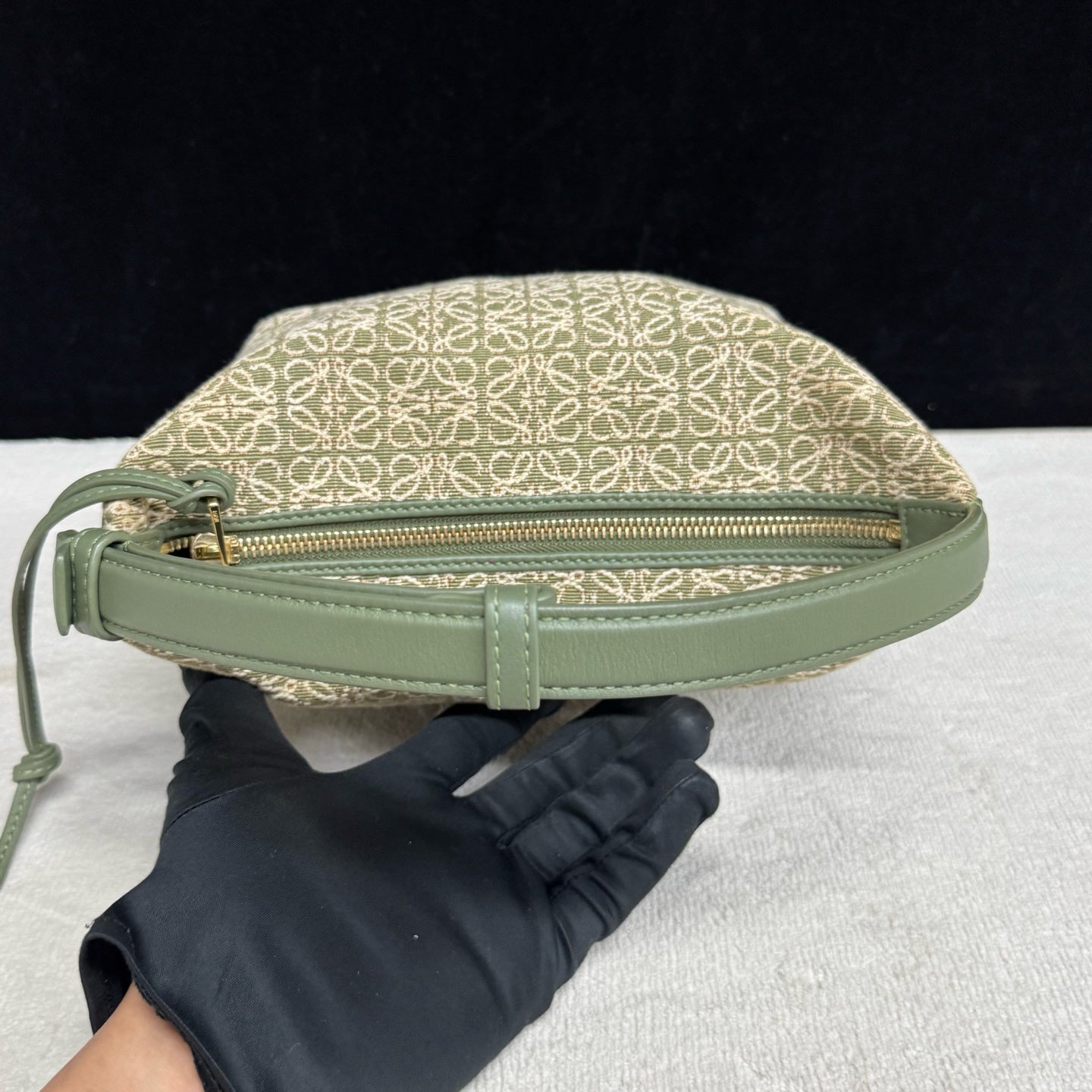 Loewe - Cubi Bag - Cloth - Green - (small)