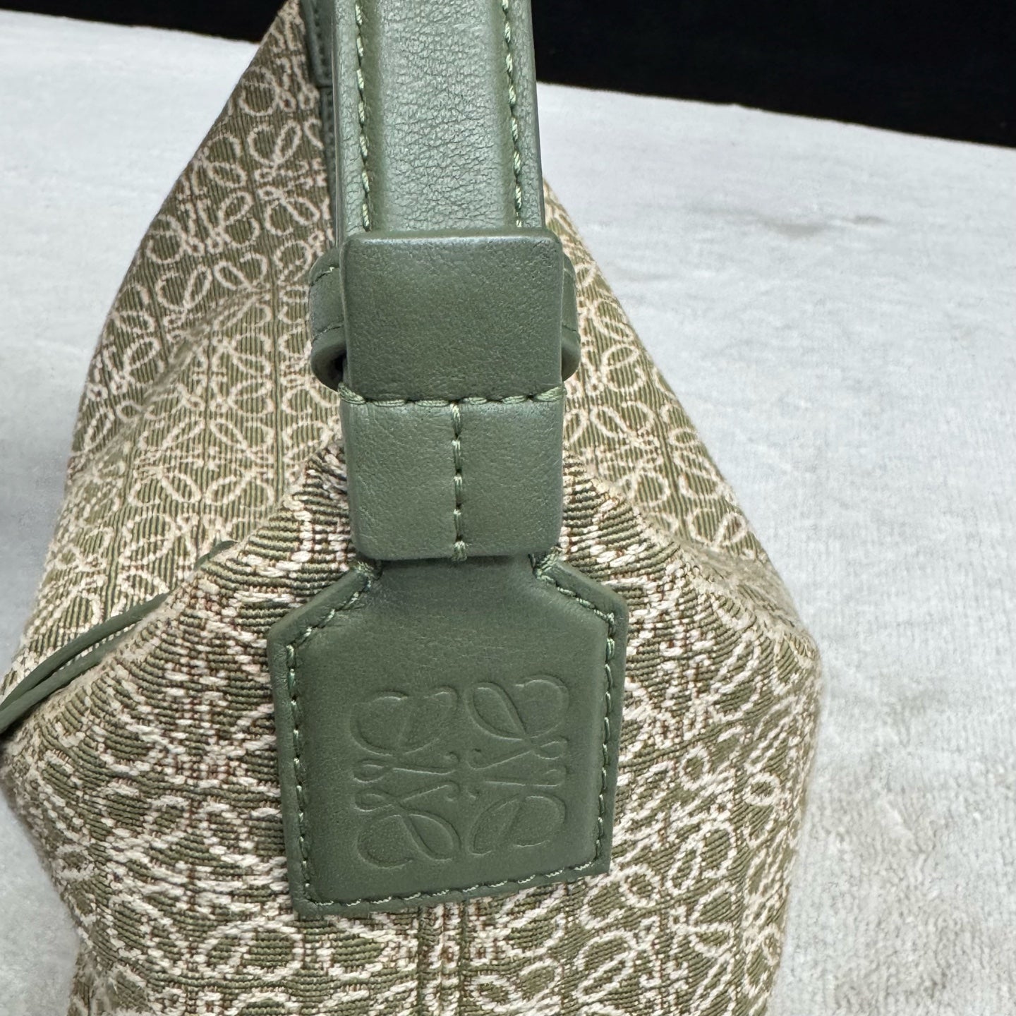 Loewe - Cubi Bag - Cloth - Green - (small)