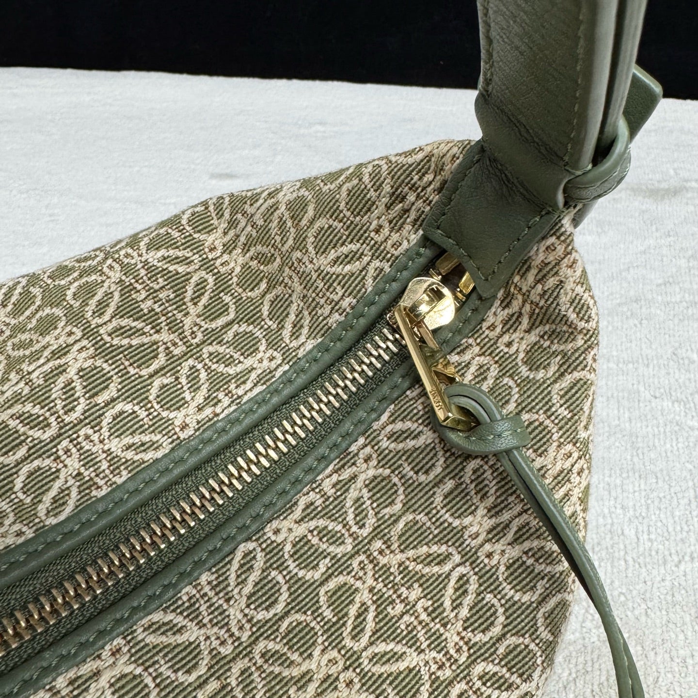 Loewe - Cubi Bag - Cloth - Green - (small)