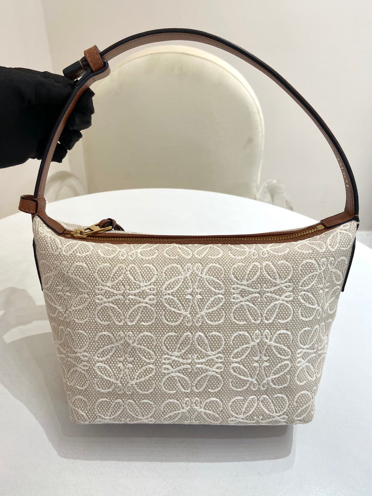 Loewe - Cubi - Cloth - Beige - (small)