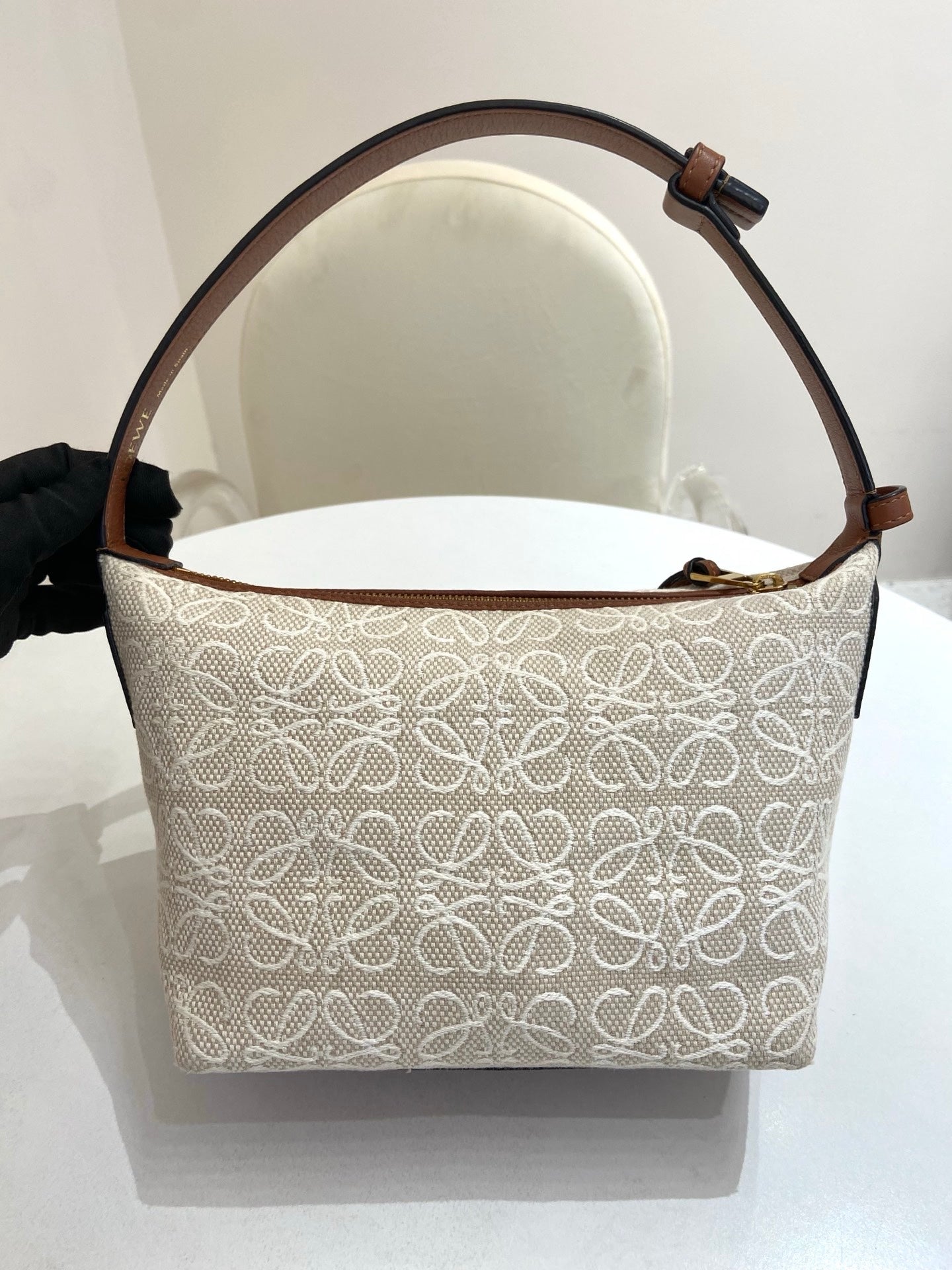 Loewe - Cubi - Cloth - Beige - (small)