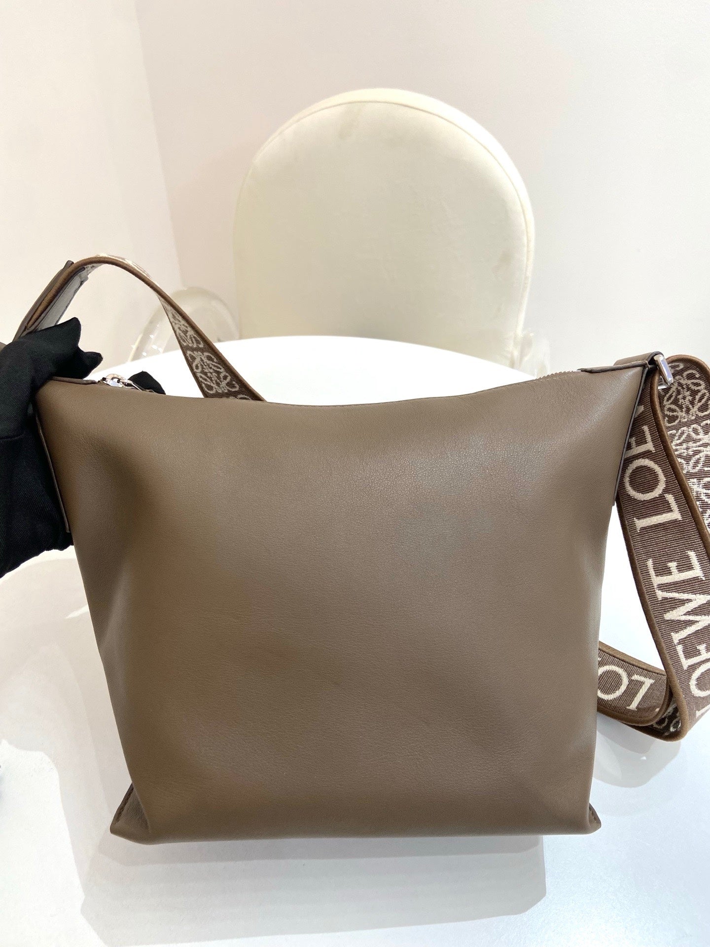 Loewe - Cubi - Leather - Brown - (small)
