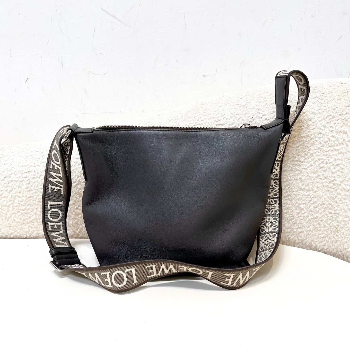 Loewe - Cubi - Leather - Grey - (small)