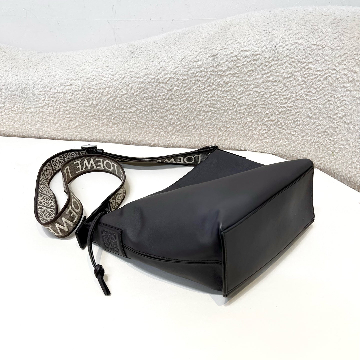 Loewe - Cubi - Leather - Grey - (small)