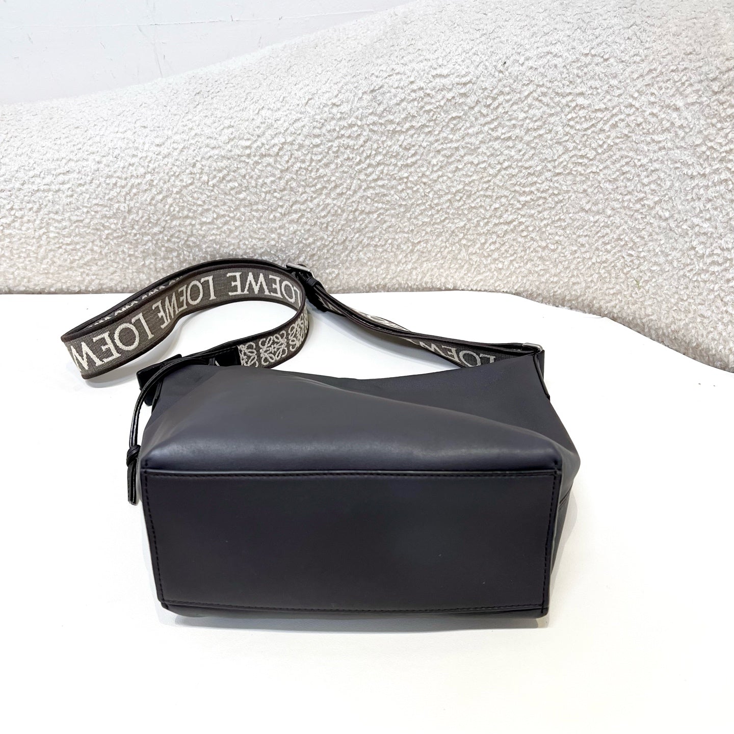 Loewe - Cubi - Leather - Grey - (small)