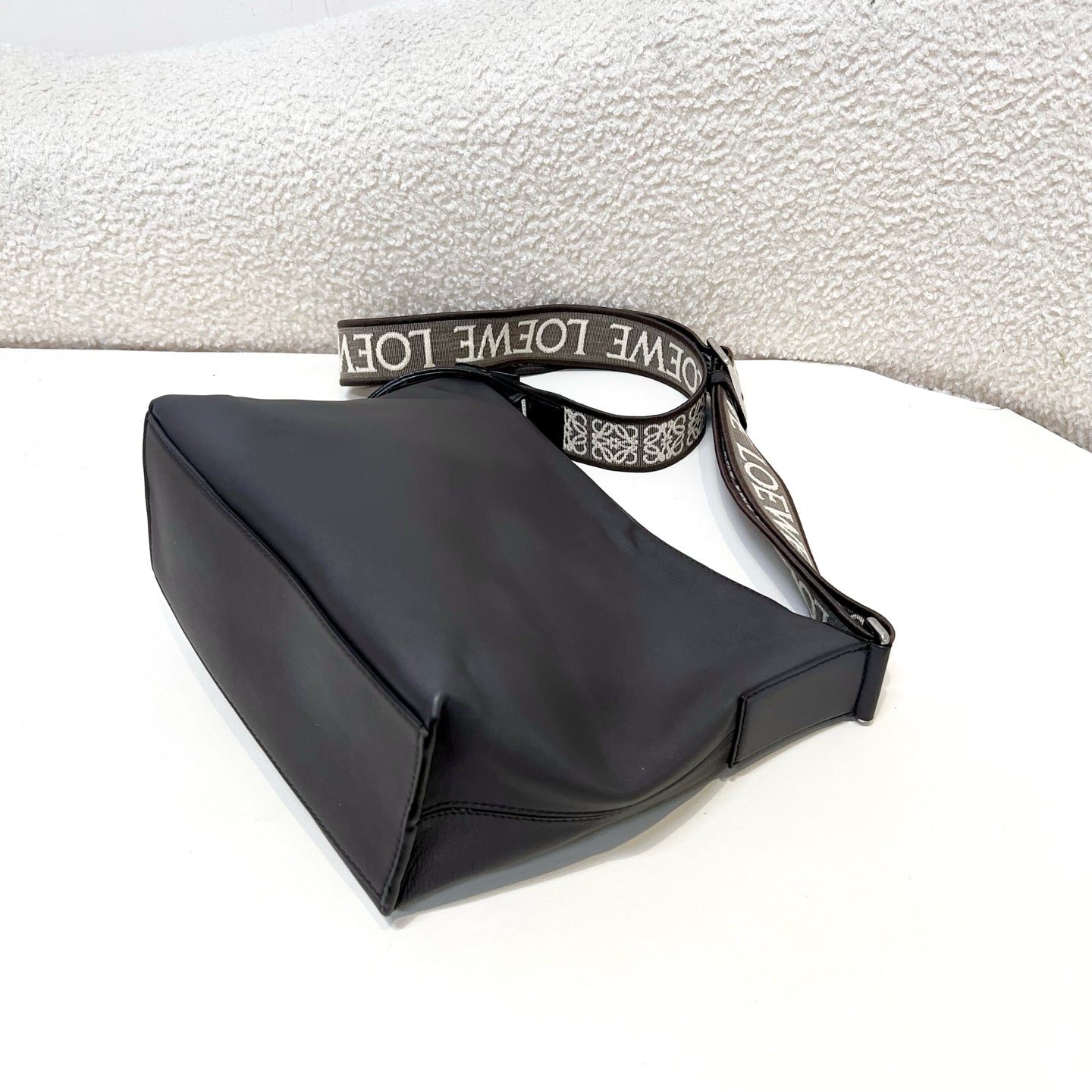 Loewe - Cubi - Leather - Grey - (small)