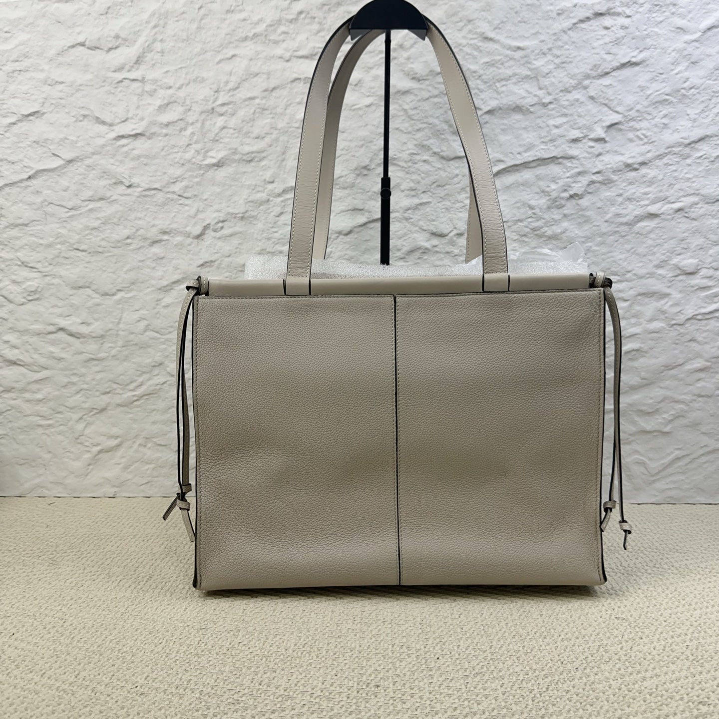 Loewe - Cushion - Leather - Beige - (large)