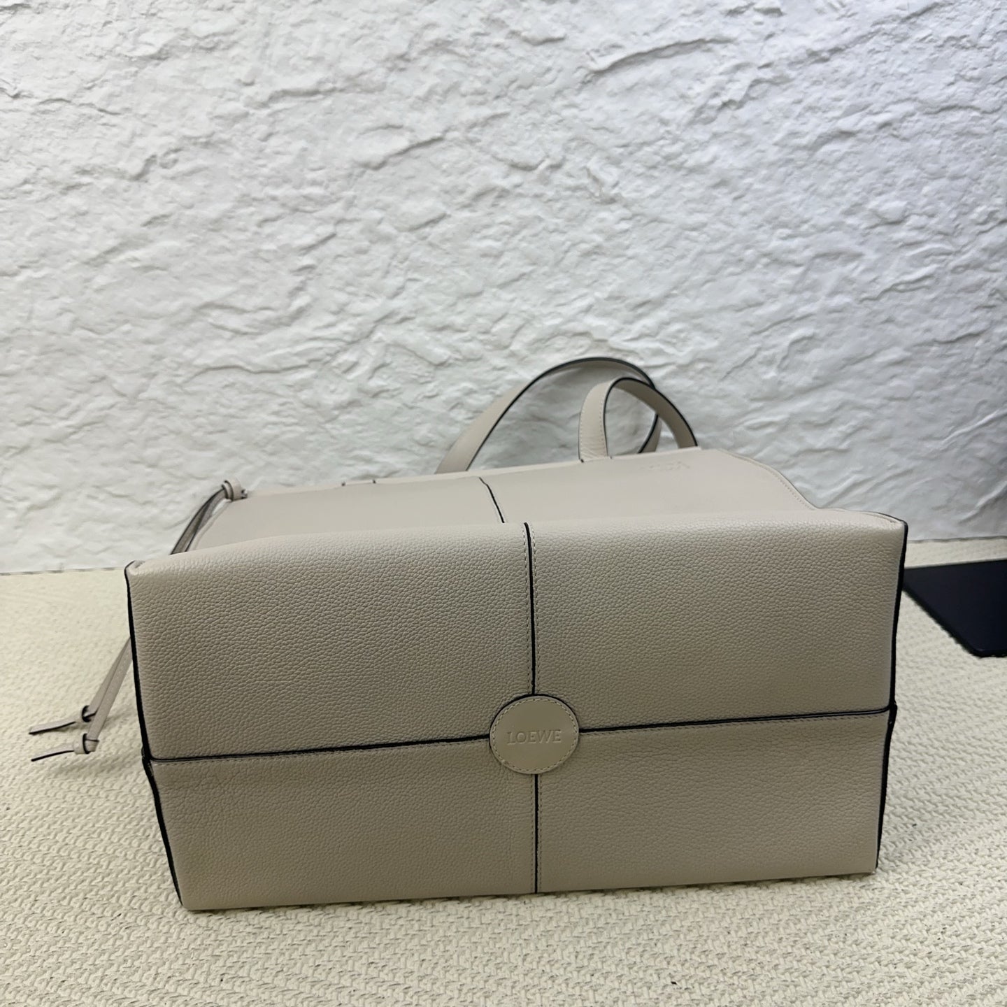 Loewe - Cushion - Leather - Beige - (large)