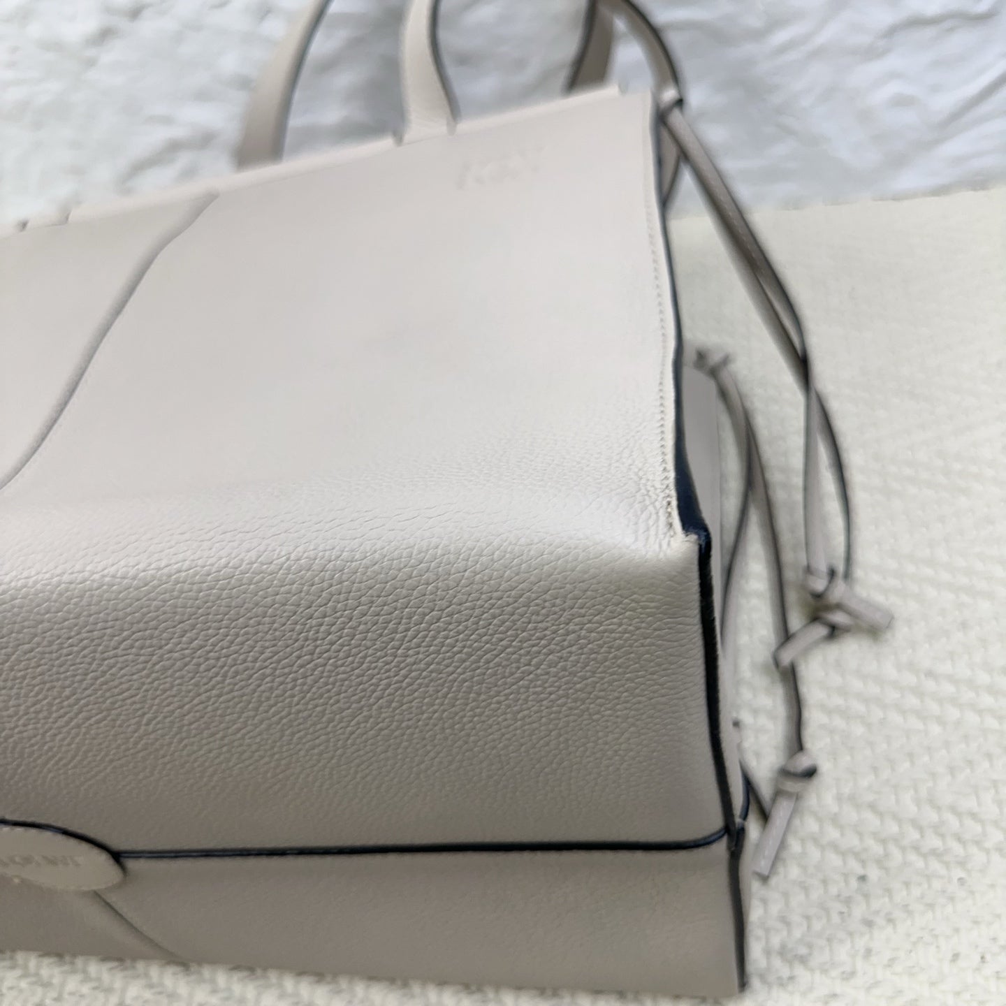 Loewe - Cushion - Leather - Beige - (large)