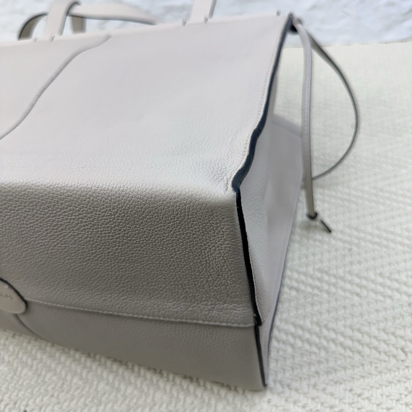Loewe - Cushion - Leather - Beige - (large)