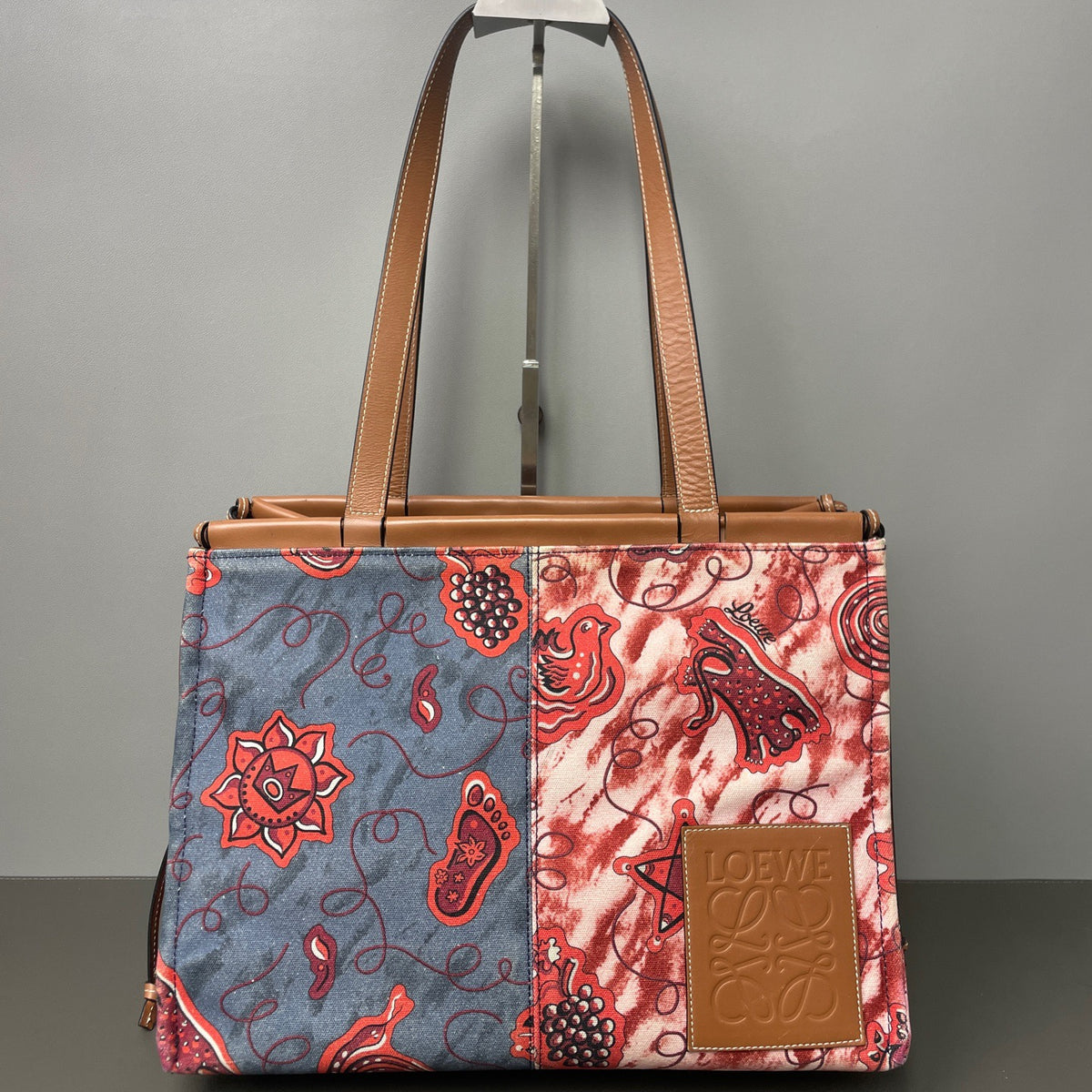 Loewe - Cushion Tote Graffiti Limited Edition - Cloth - Multicolour - (Medium)