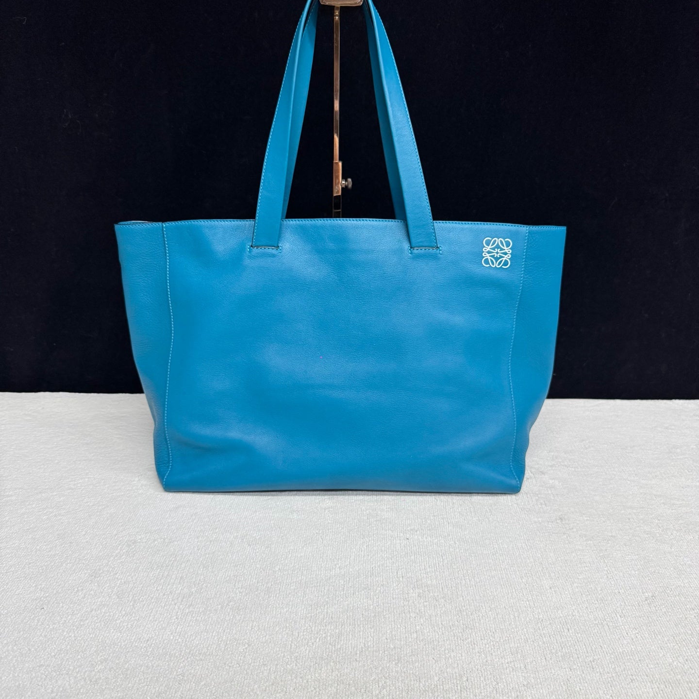 Loewe - East West Tote - Leather - Blue - (large)