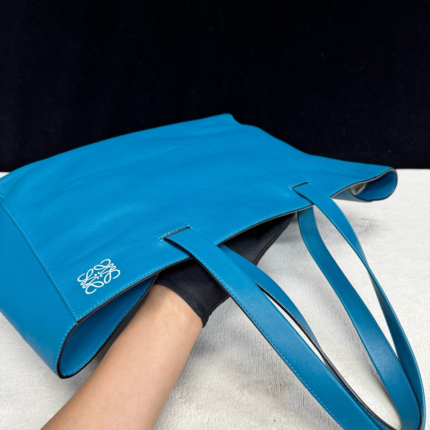 Loewe - East West Tote - Leather - Blue - (large)