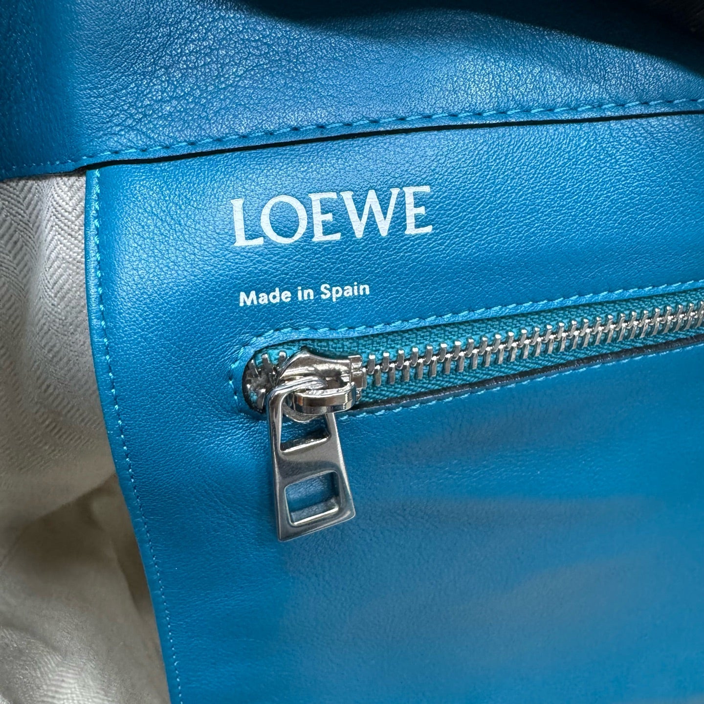 Loewe - East West Tote - Leather - Blue - (large)