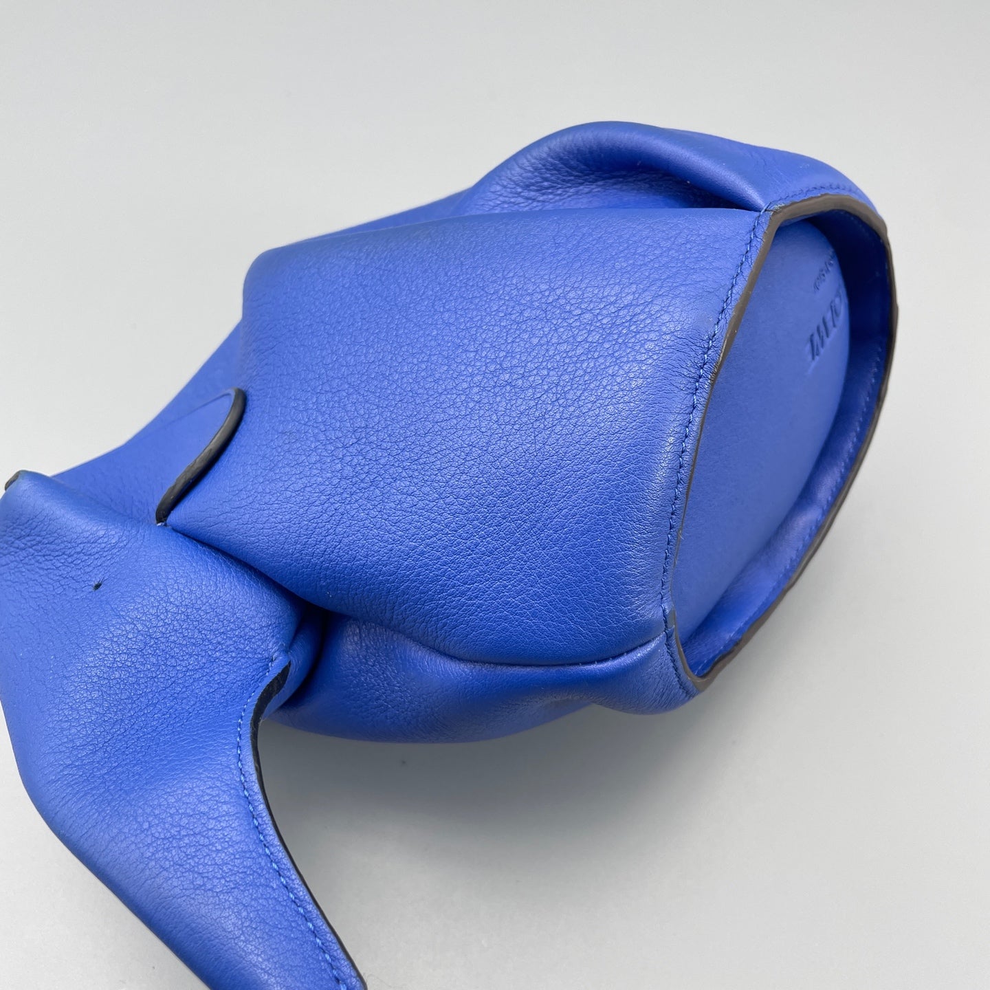 Loewe - Elephant Bag - Grained calfskin leather - Blue - (mini)