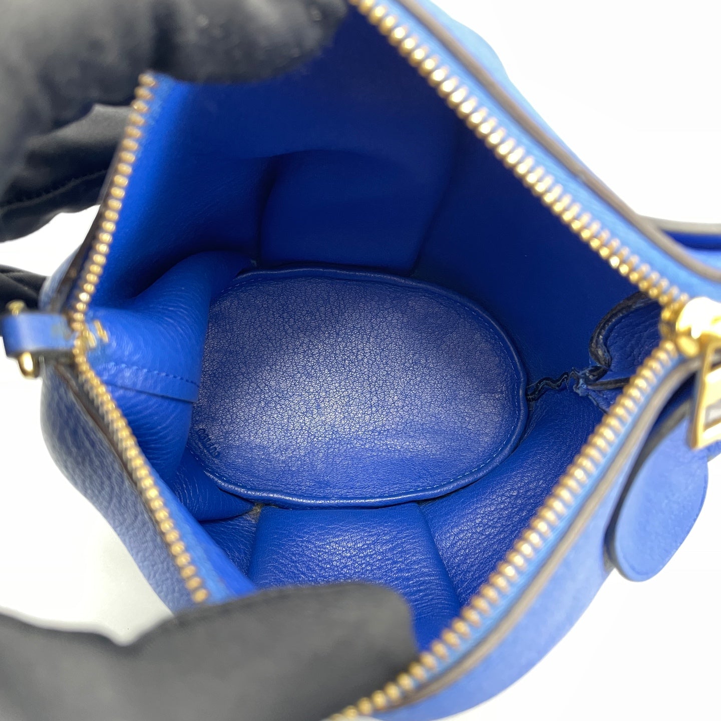 Loewe - Elephant Bag - Grained calfskin leather - Blue - (mini)