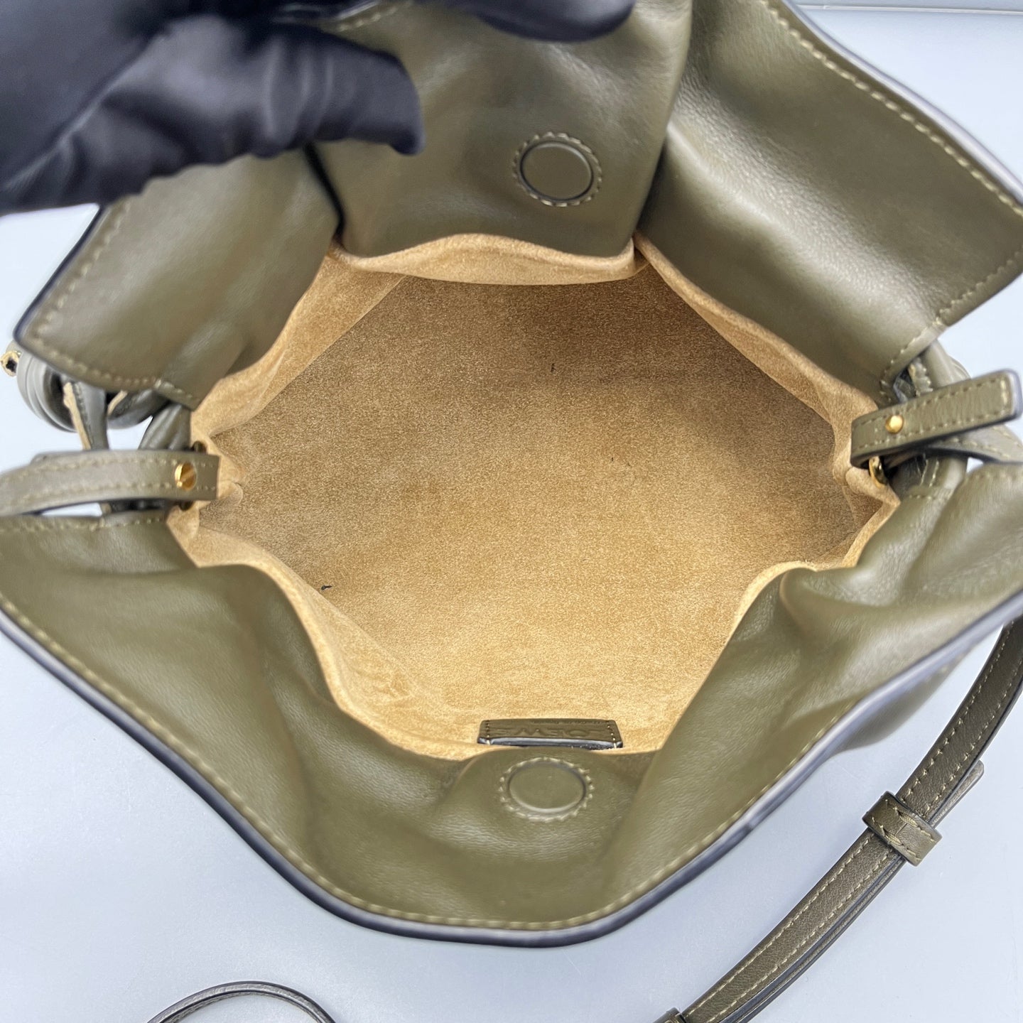 LOEWE - Flamenco - Leather - Green