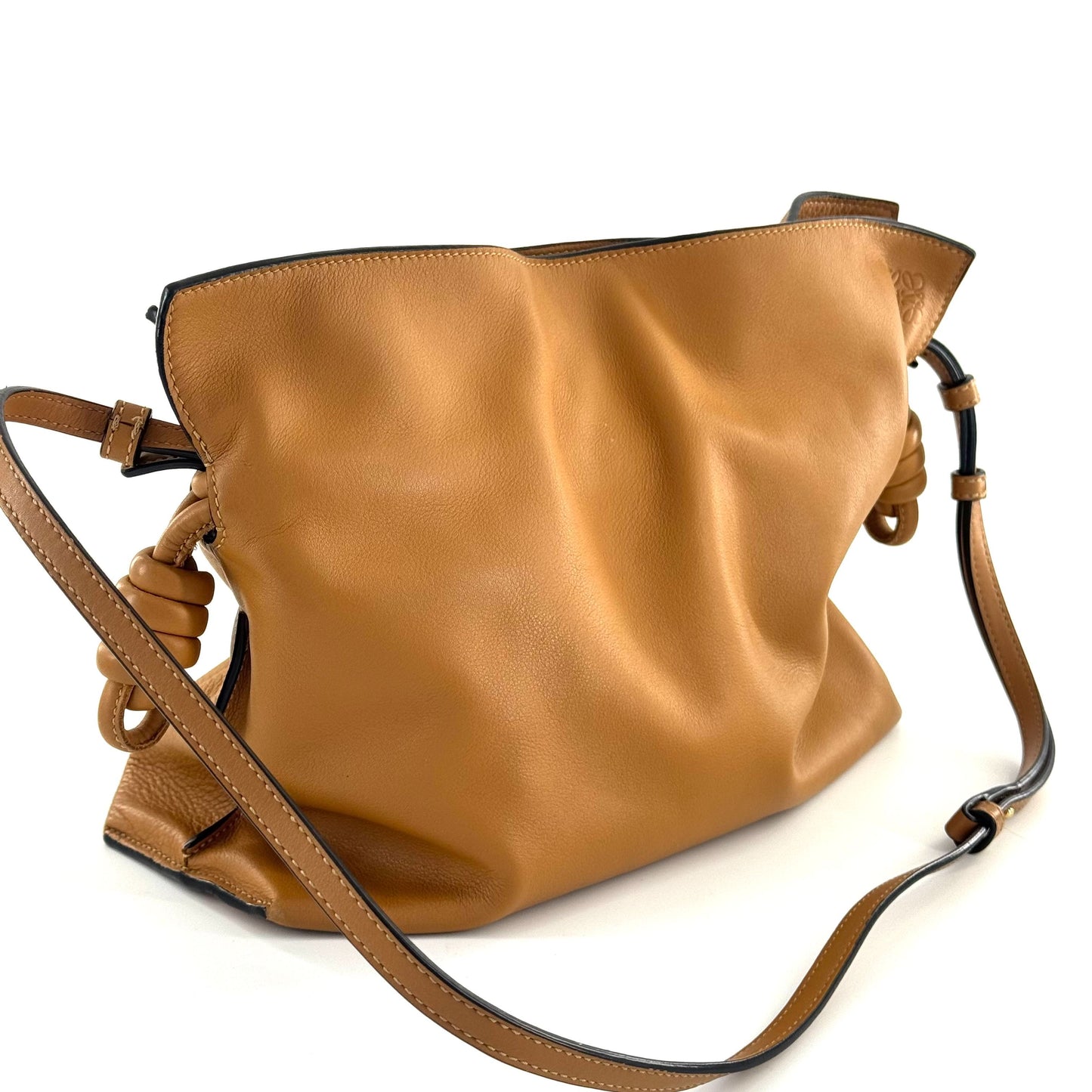 Loewe - Flamenco Bag - Leather - Brown - (medium)