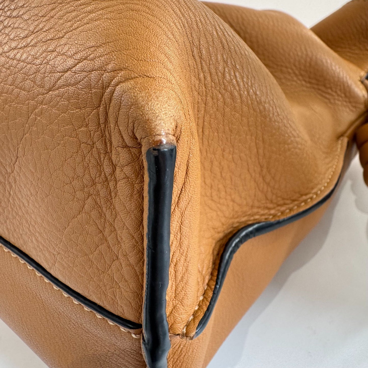 Loewe - Flamenco Bag - Leather - Brown - (medium)