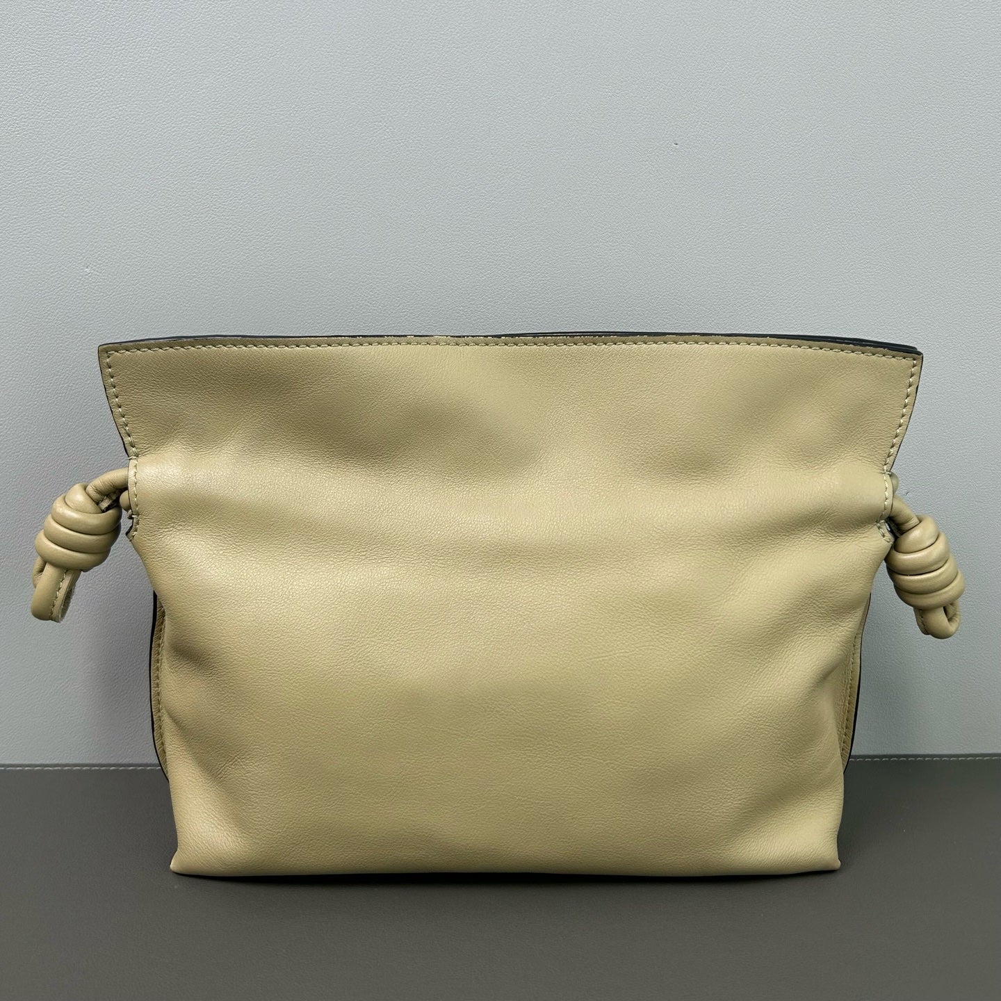 Loewe - Flamenco Clutch - Leather - Beige - (mini)