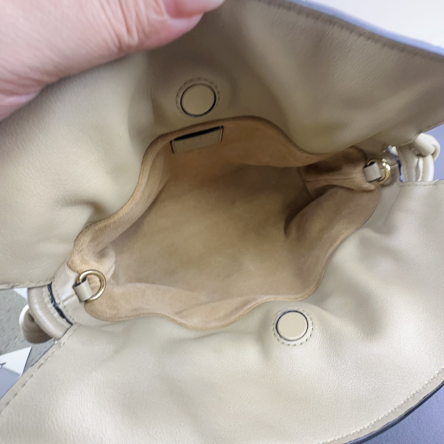 Loewe - Flamenco - Leather - Beige - (mini)