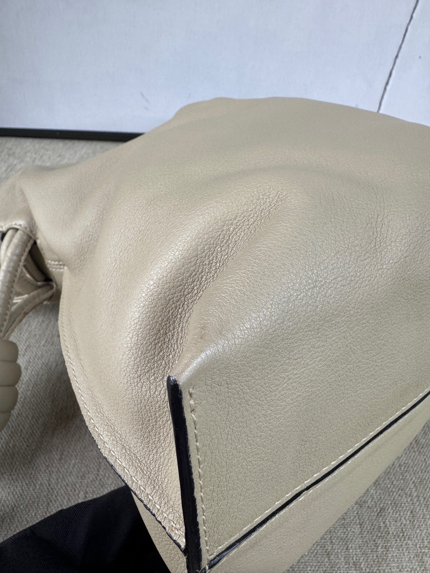 Loewe - Flamenco - Leather - Beige - (small)