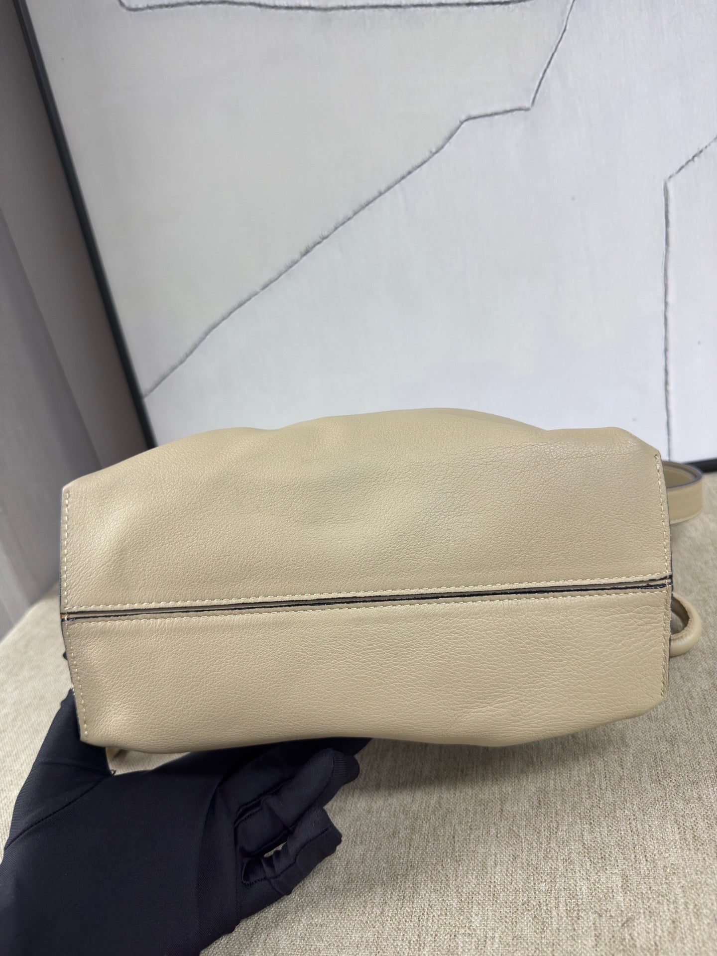 Loewe - Flamenco - Leather - Beige - (small)