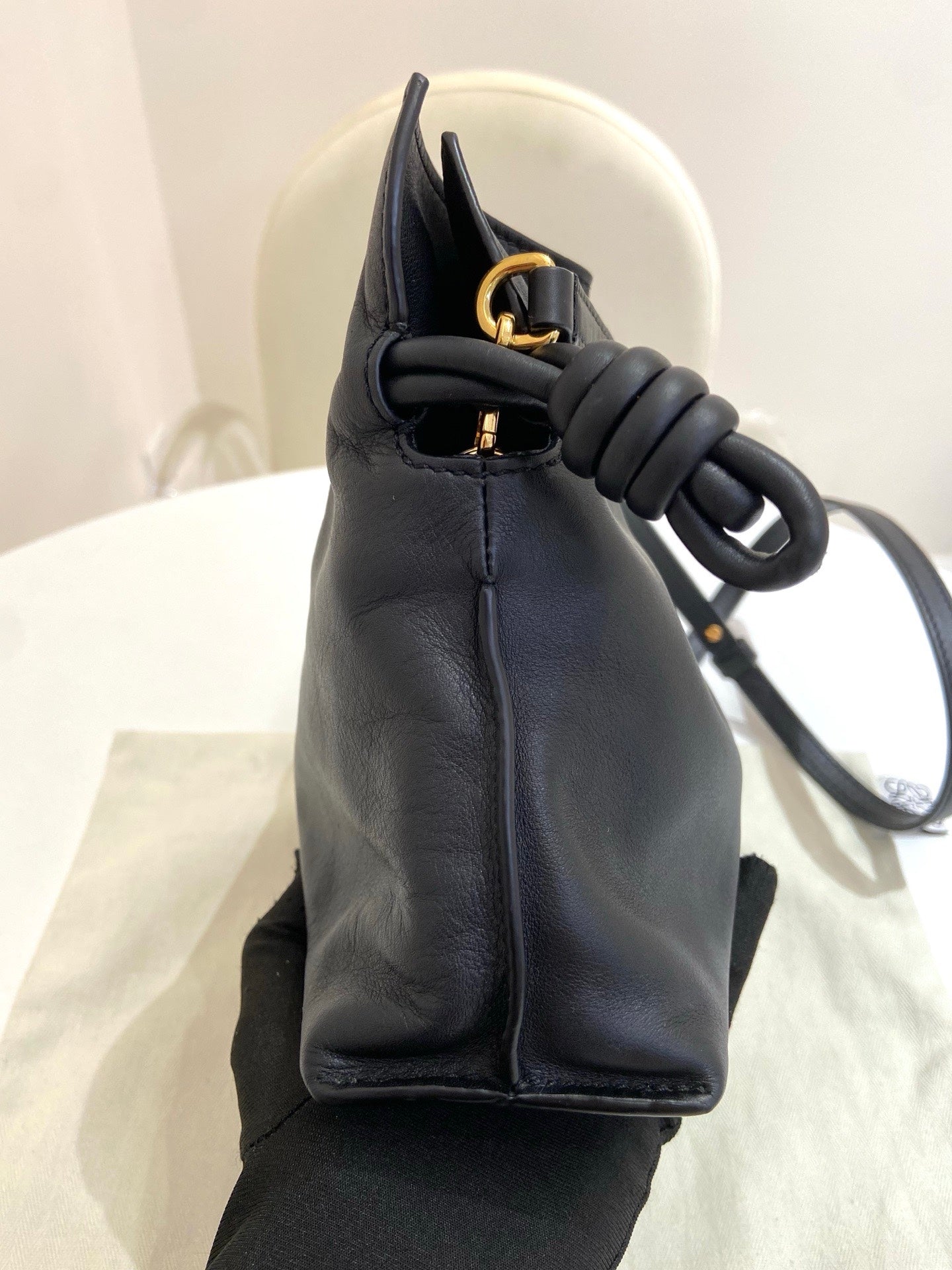 Loewe - Flamenco - Leather - Black - (mini)