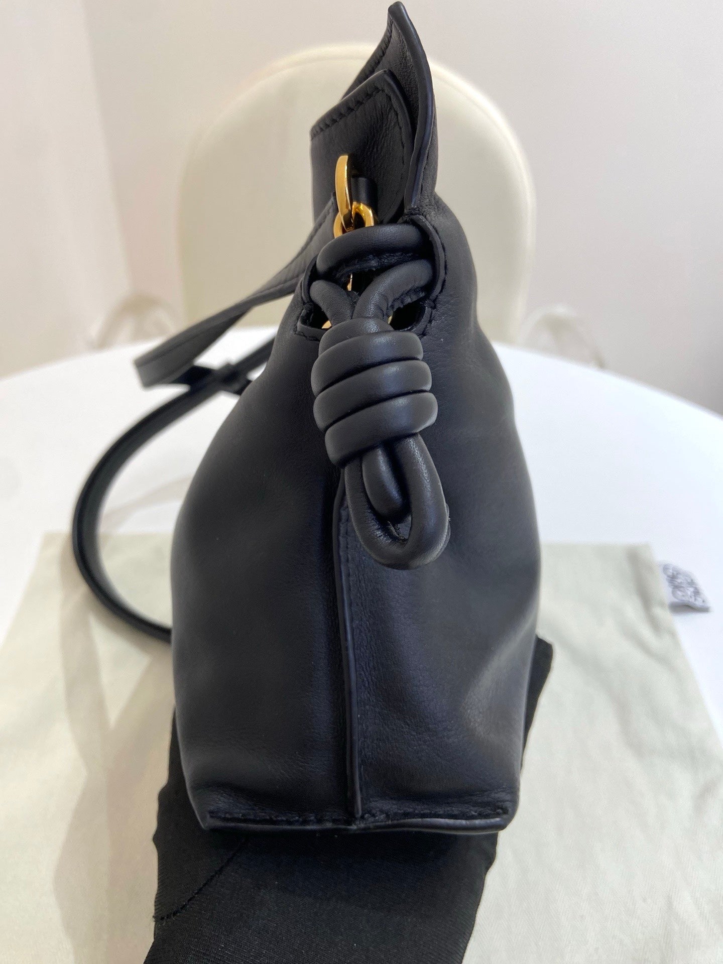 Loewe - Flamenco - Leather - Black - (mini)