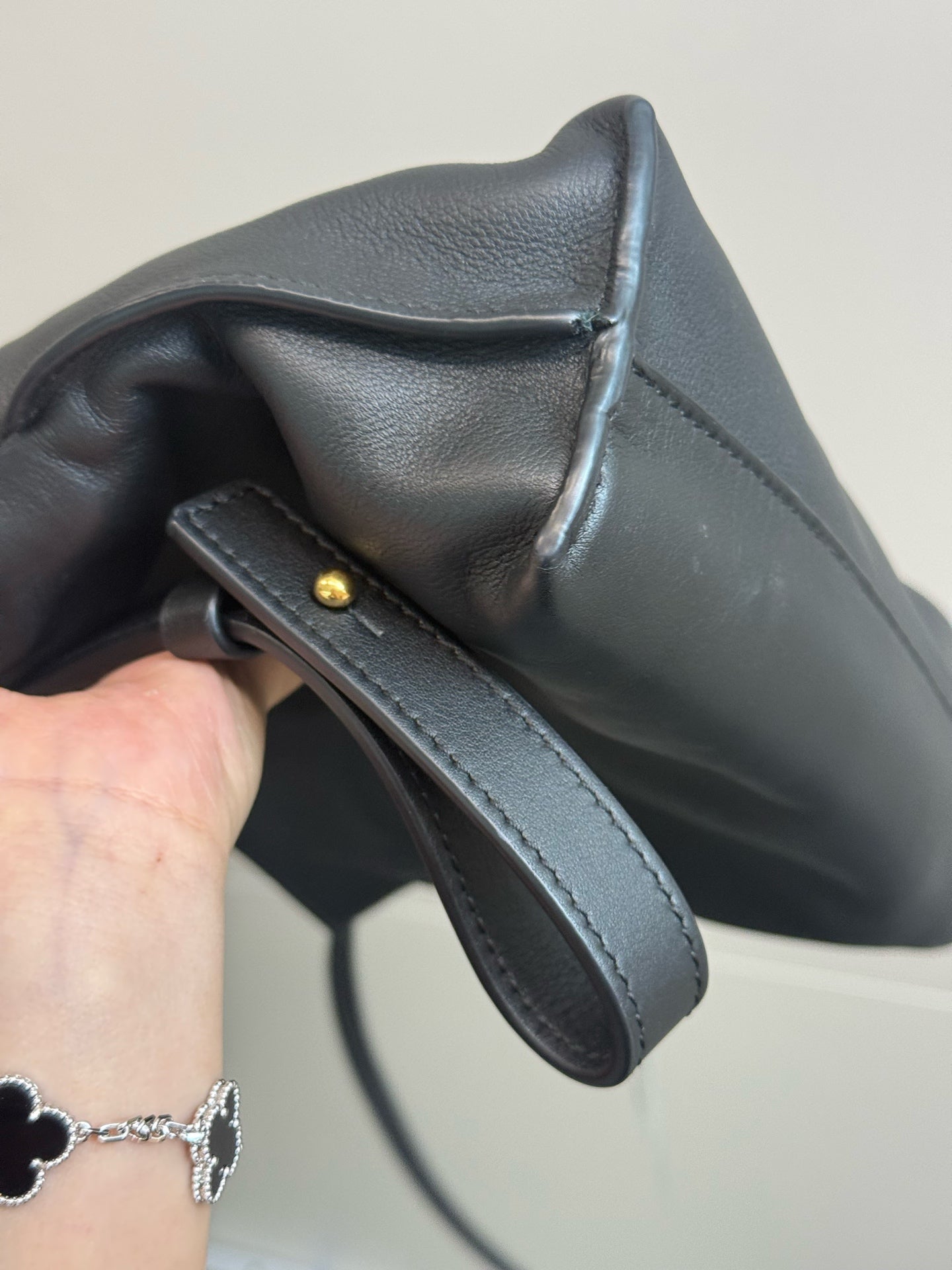 Loewe - Flamenco - Leather - Black - (mini)