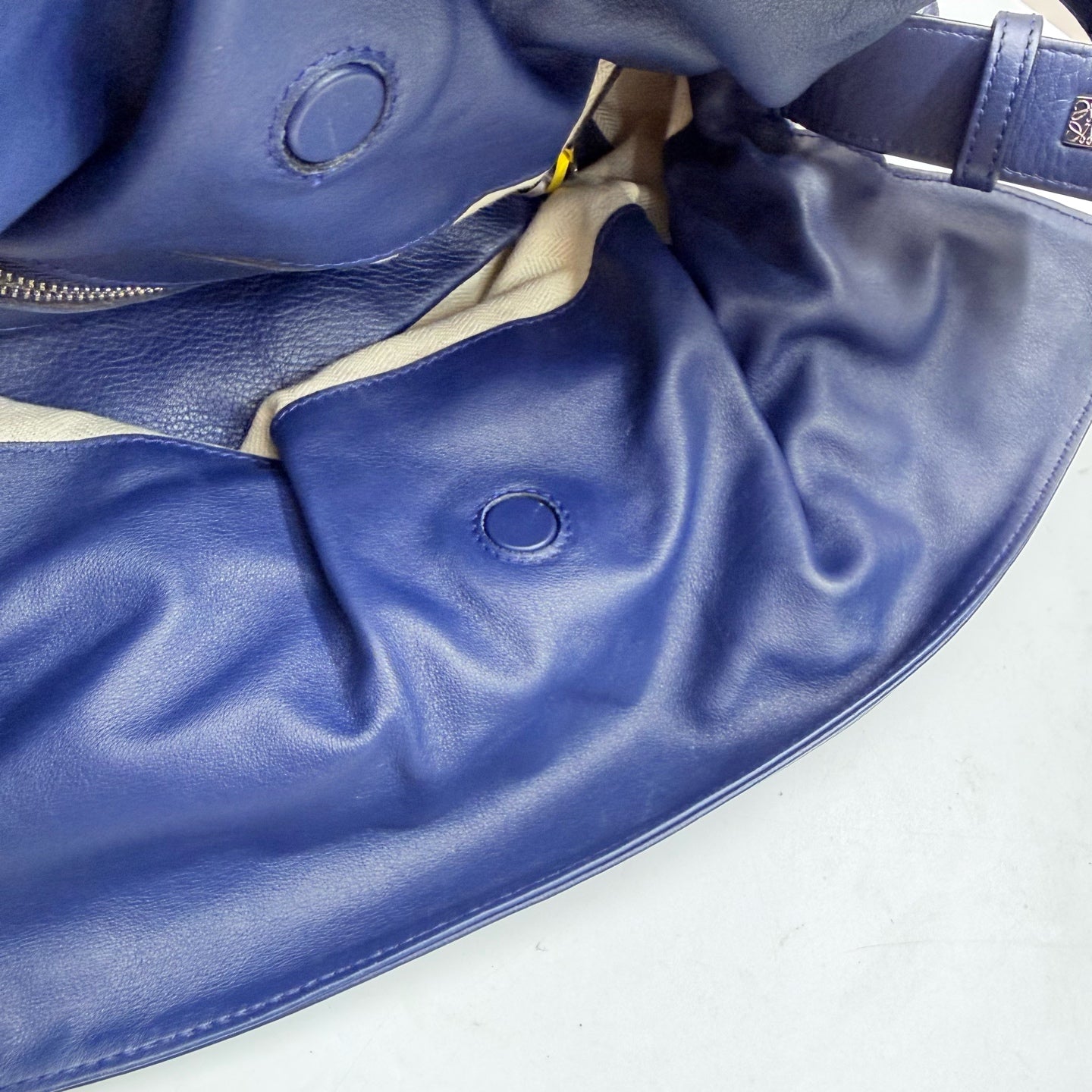 Loewe - Flamenco - Leather - Blue - (large)