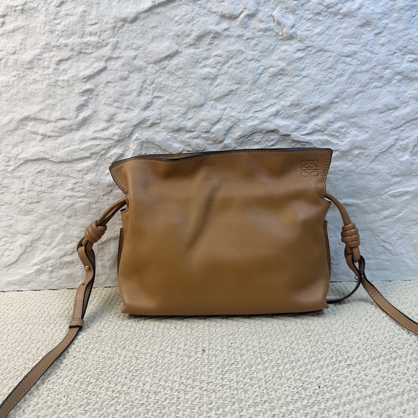Loewe - Flamenco - Leather - Brown - (mini)