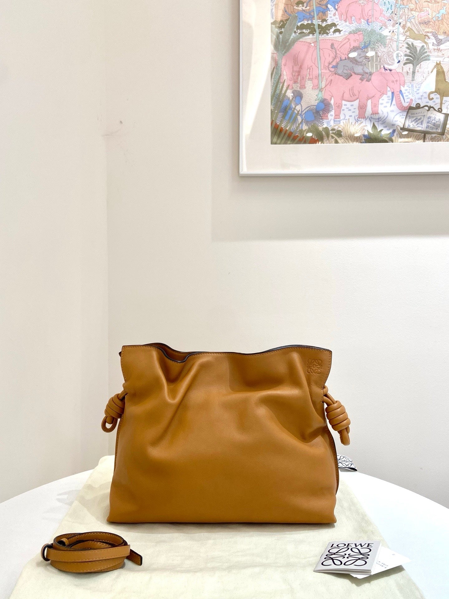 Loewe - Flamenco - Leather - Camel - (medium)