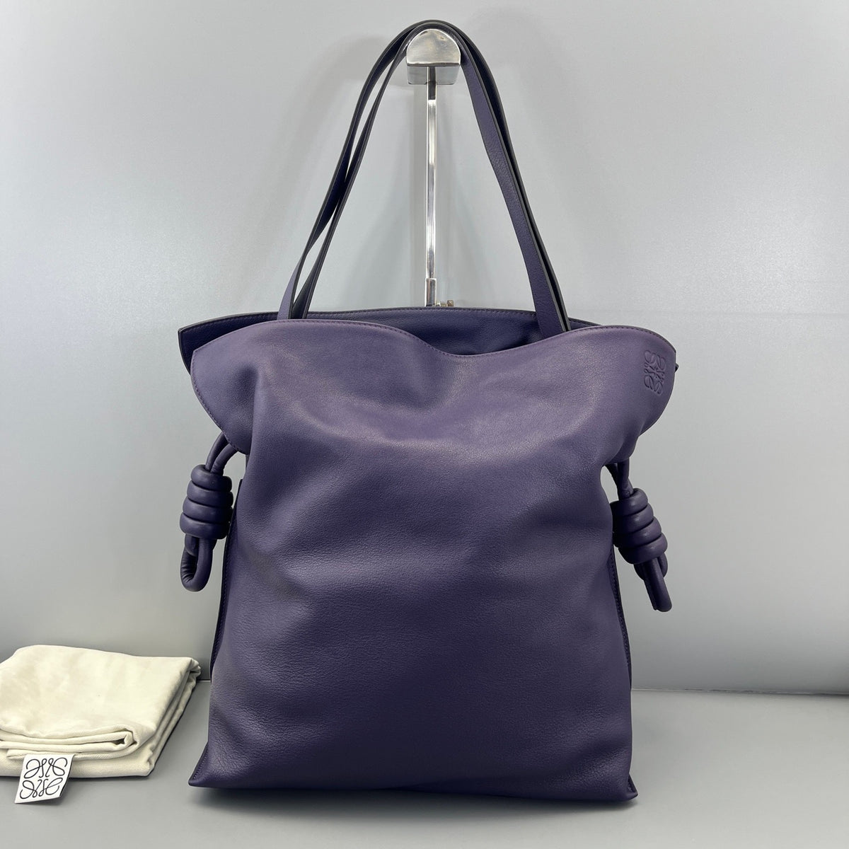 Loewe - Flamenco - Leather - Purple - (large)