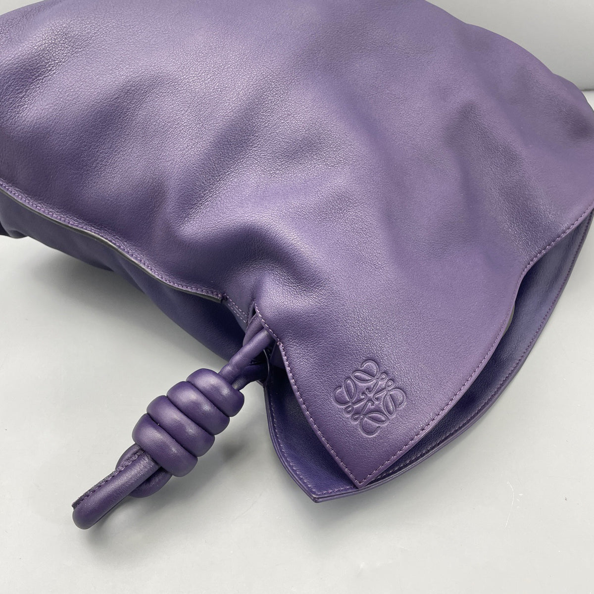 Loewe - Flamenco - Leather - Purple - (large)