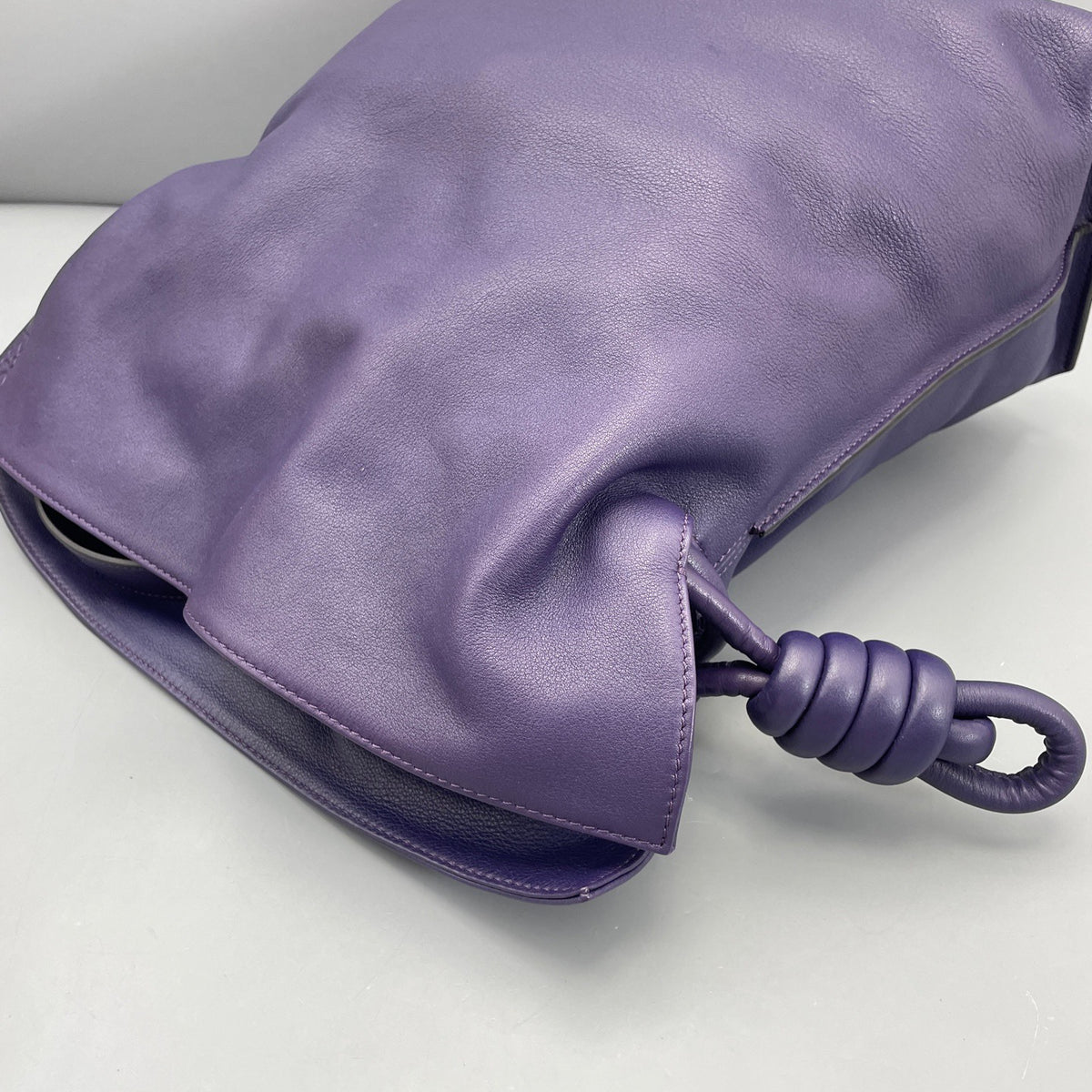 Loewe - Flamenco - Leather - Purple - (large)
