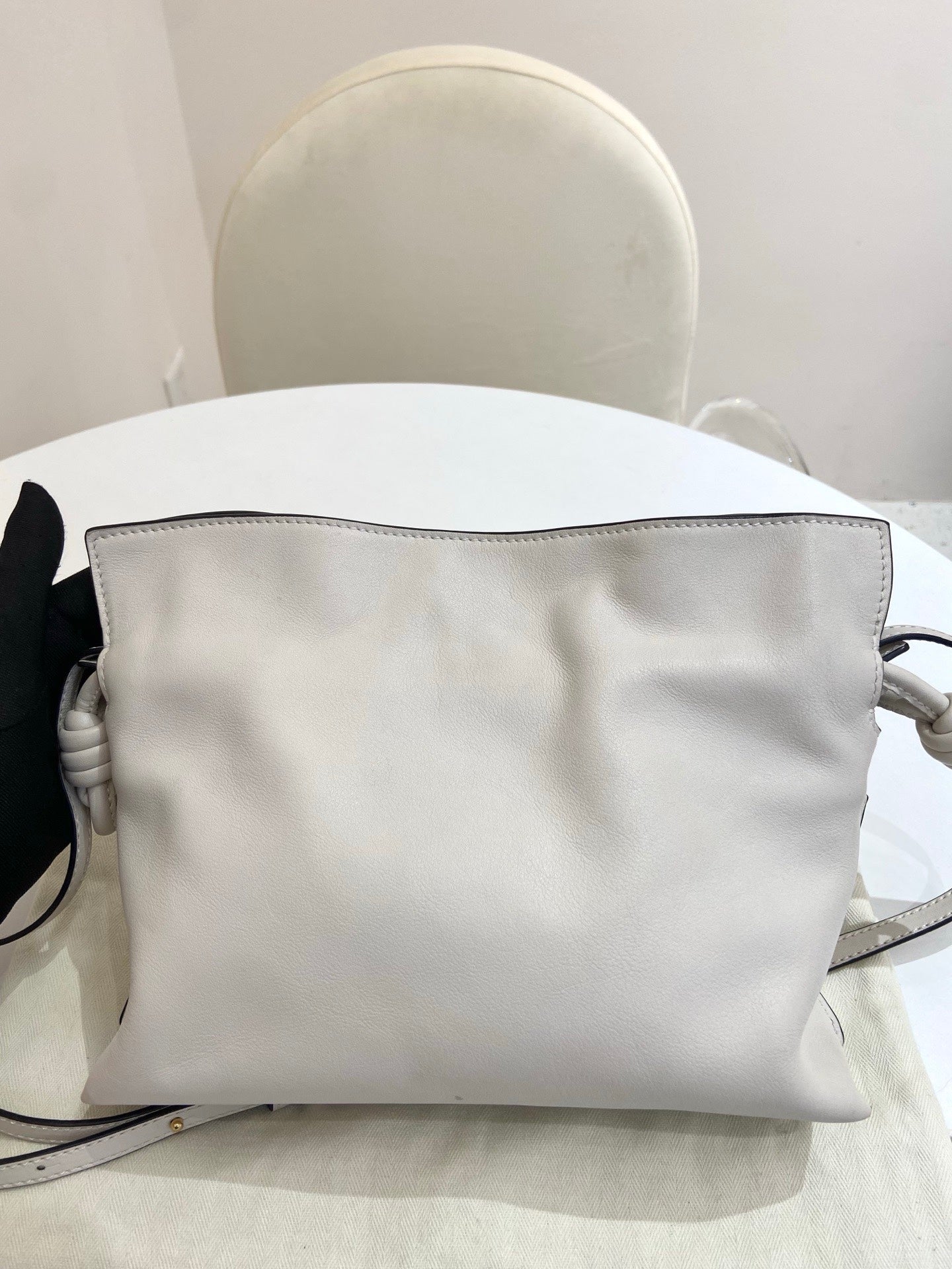 Loewe - Flamenco - Leather - White - (mini)