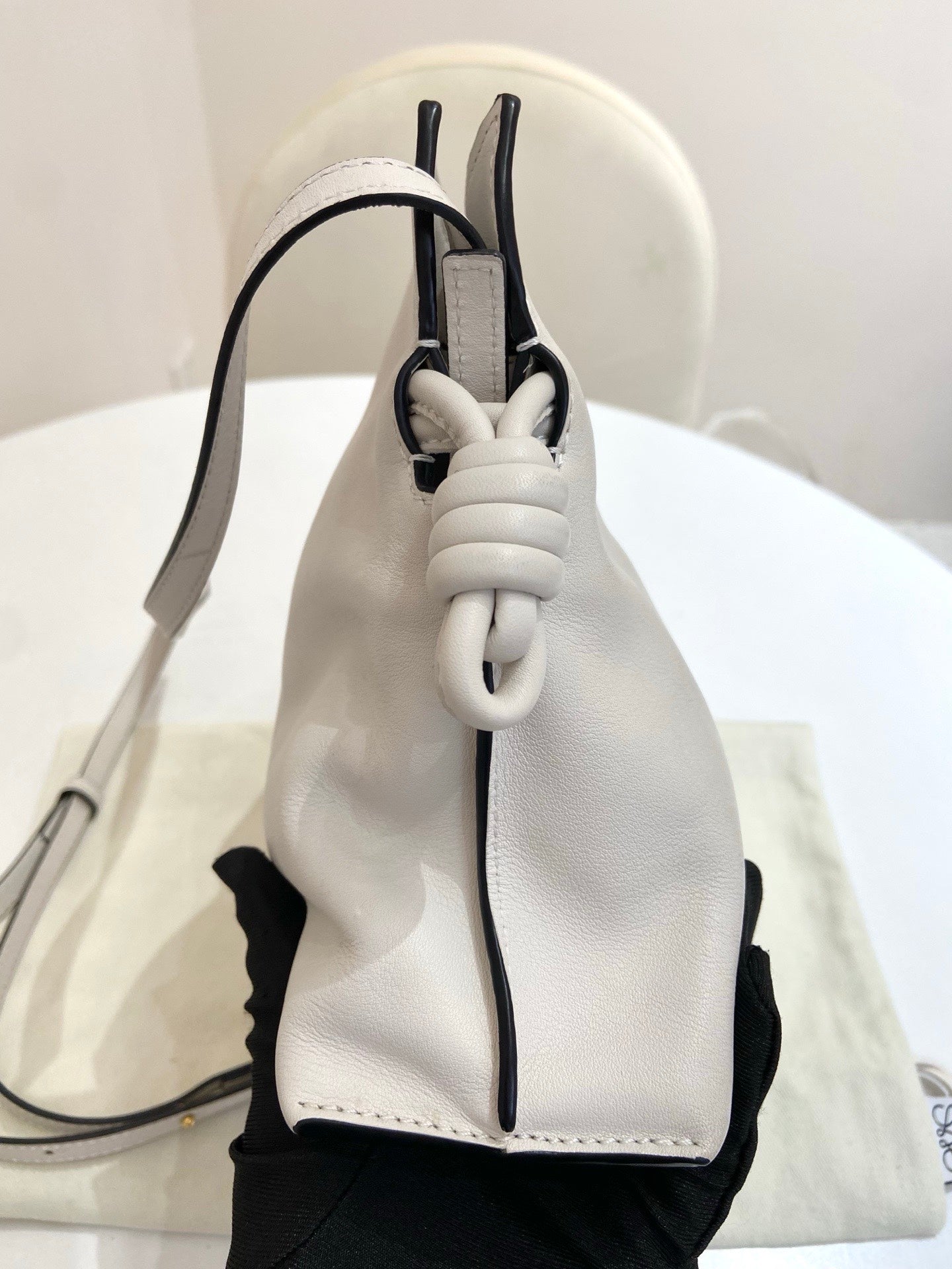Loewe - Flamenco - Leather - White - (mini)