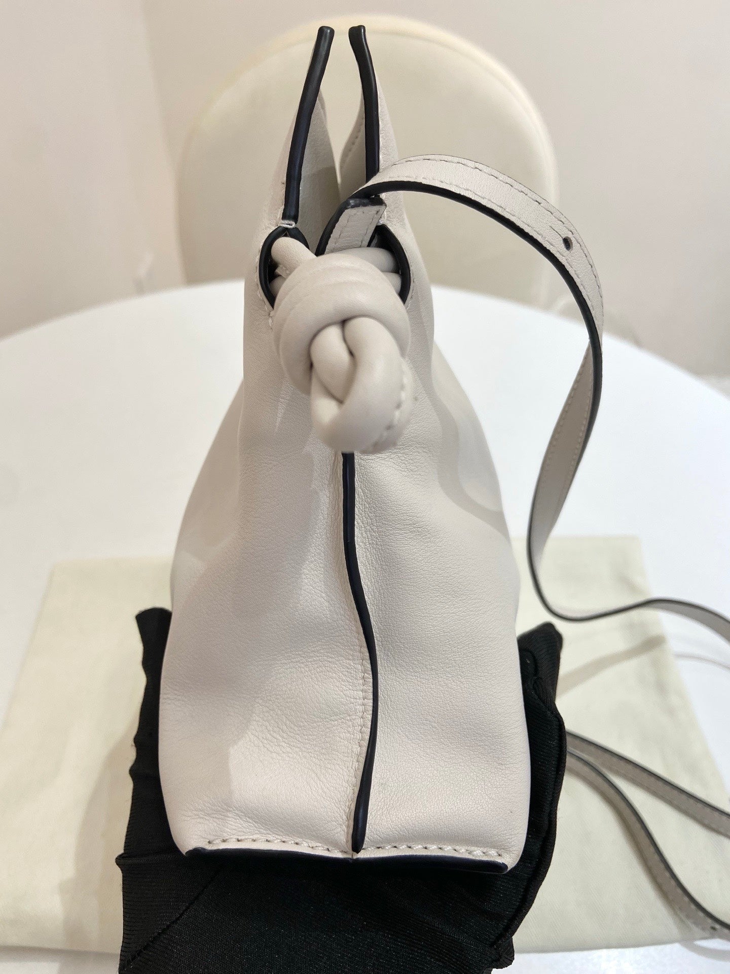 Loewe - Flamenco - Leather - White - (mini)