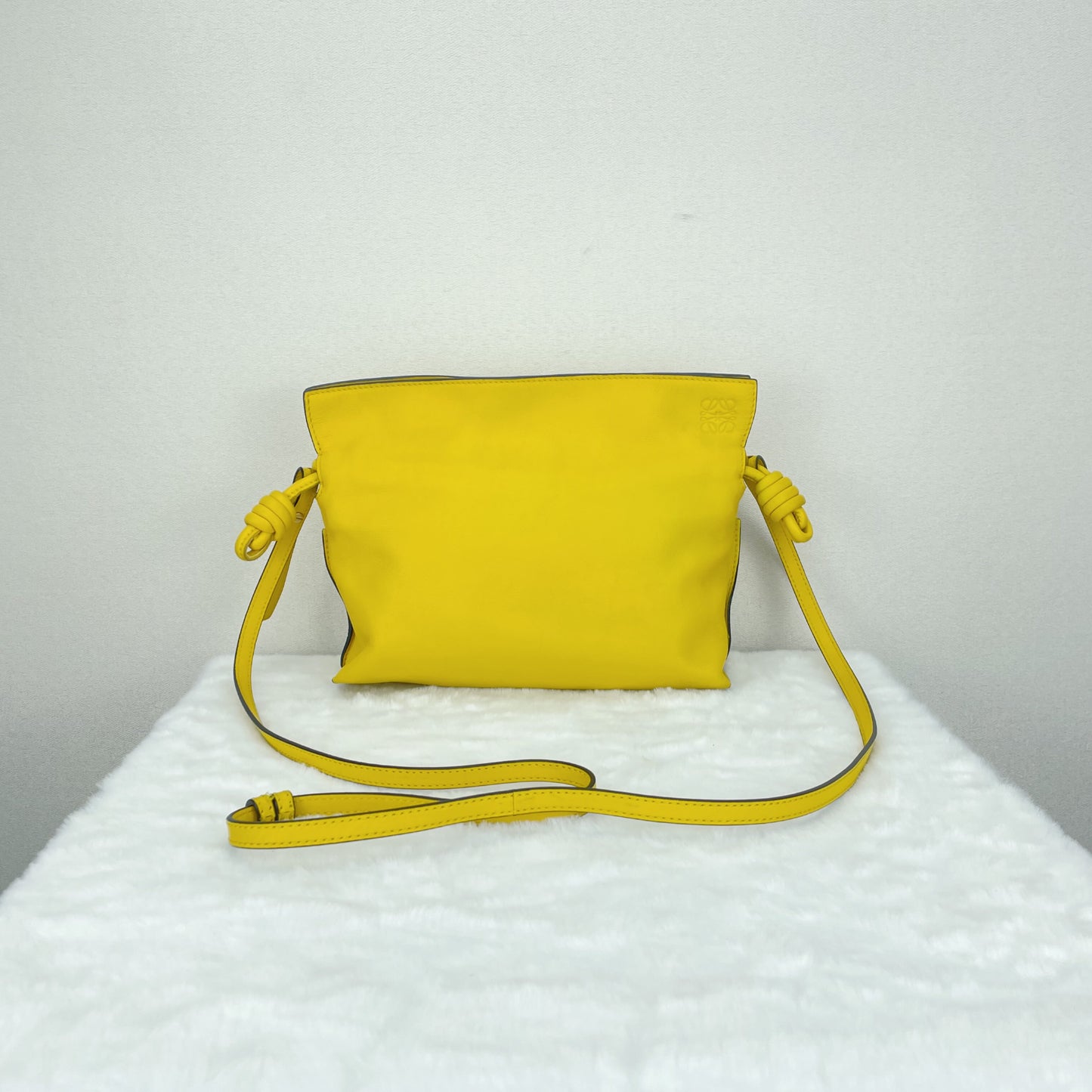 Loewe - Flamenco - Leather - Yellow - (mini)