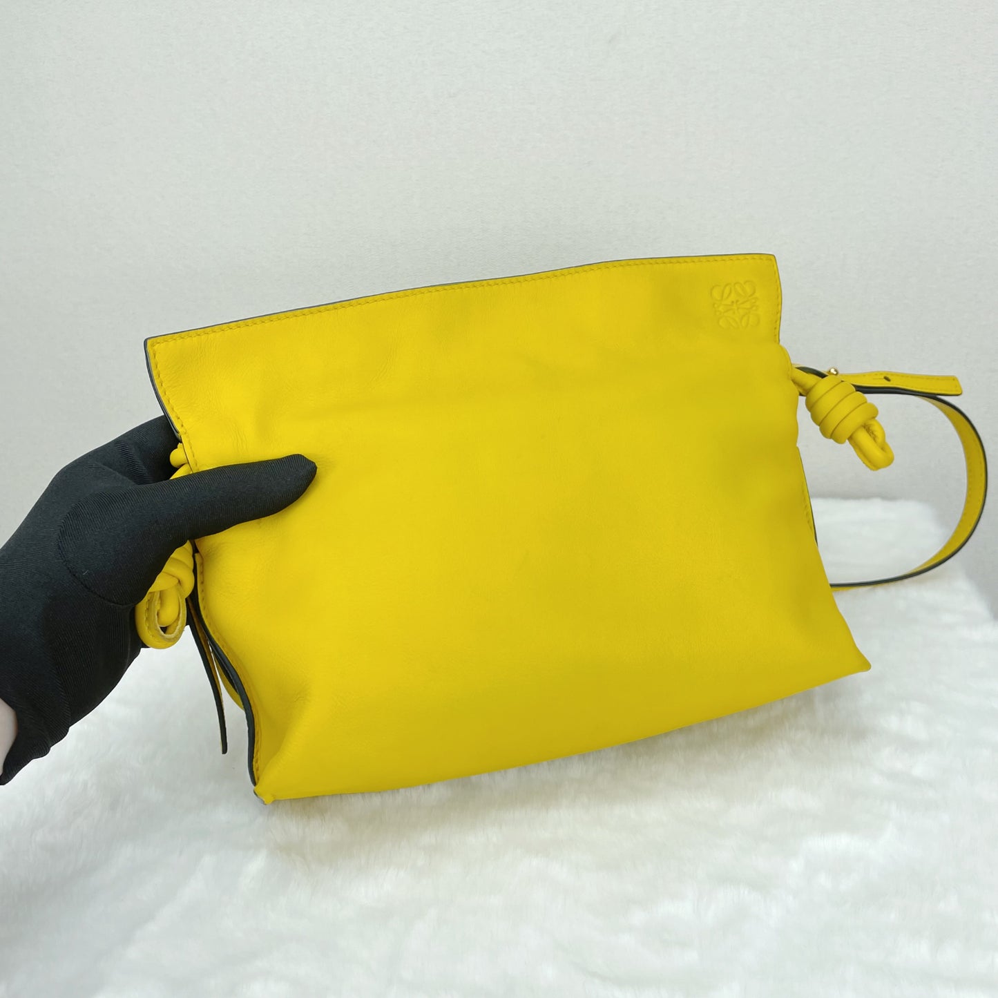 Loewe - Flamenco - Leather - Yellow - (mini)