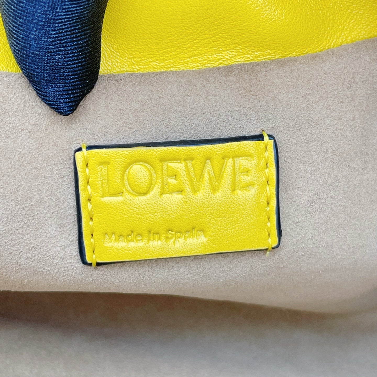 Loewe - Flamenco - Leather - Yellow - (mini)
