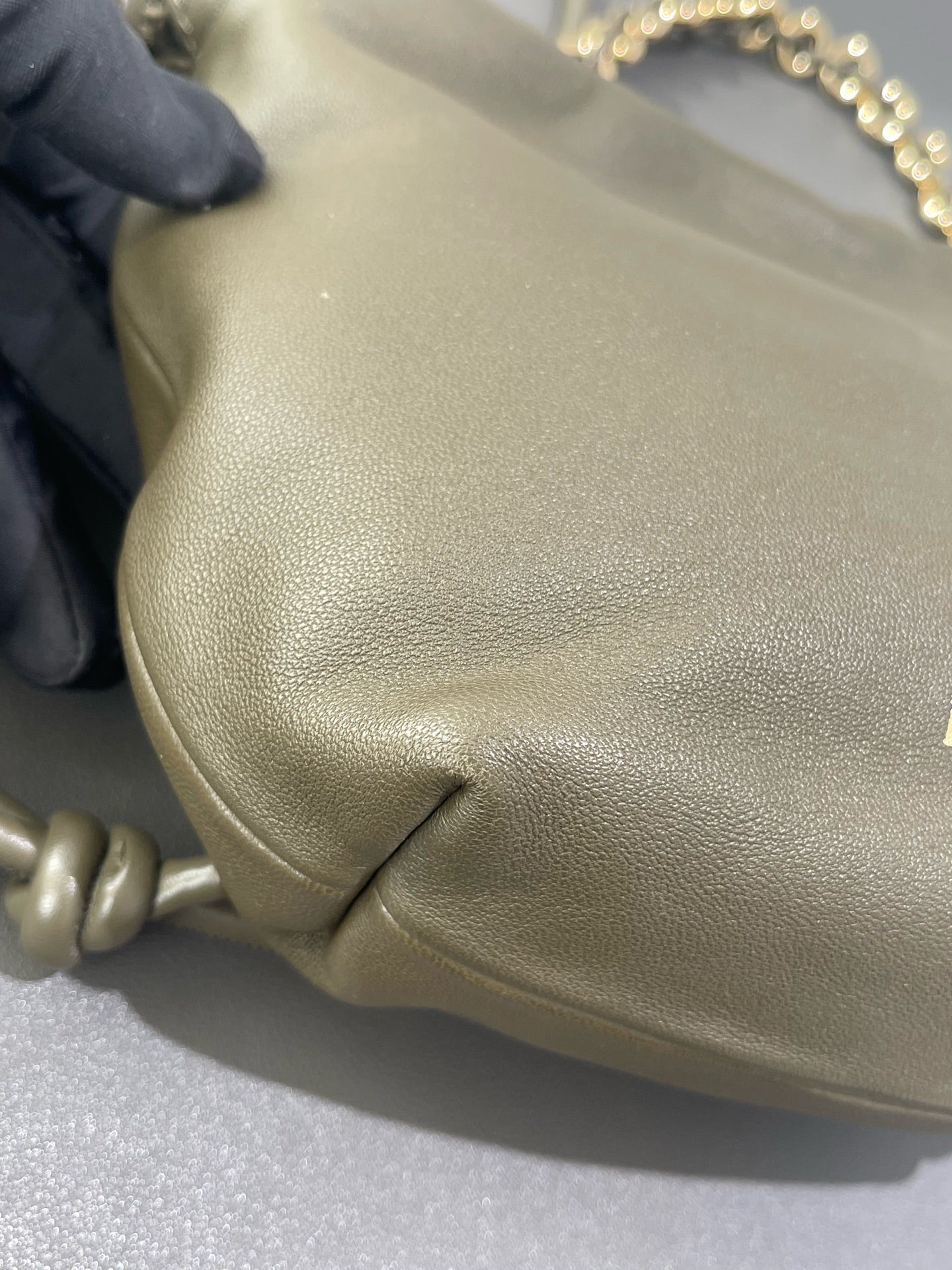 Loewe - Flamenco mini - Lambskin leather - Green - (mini)